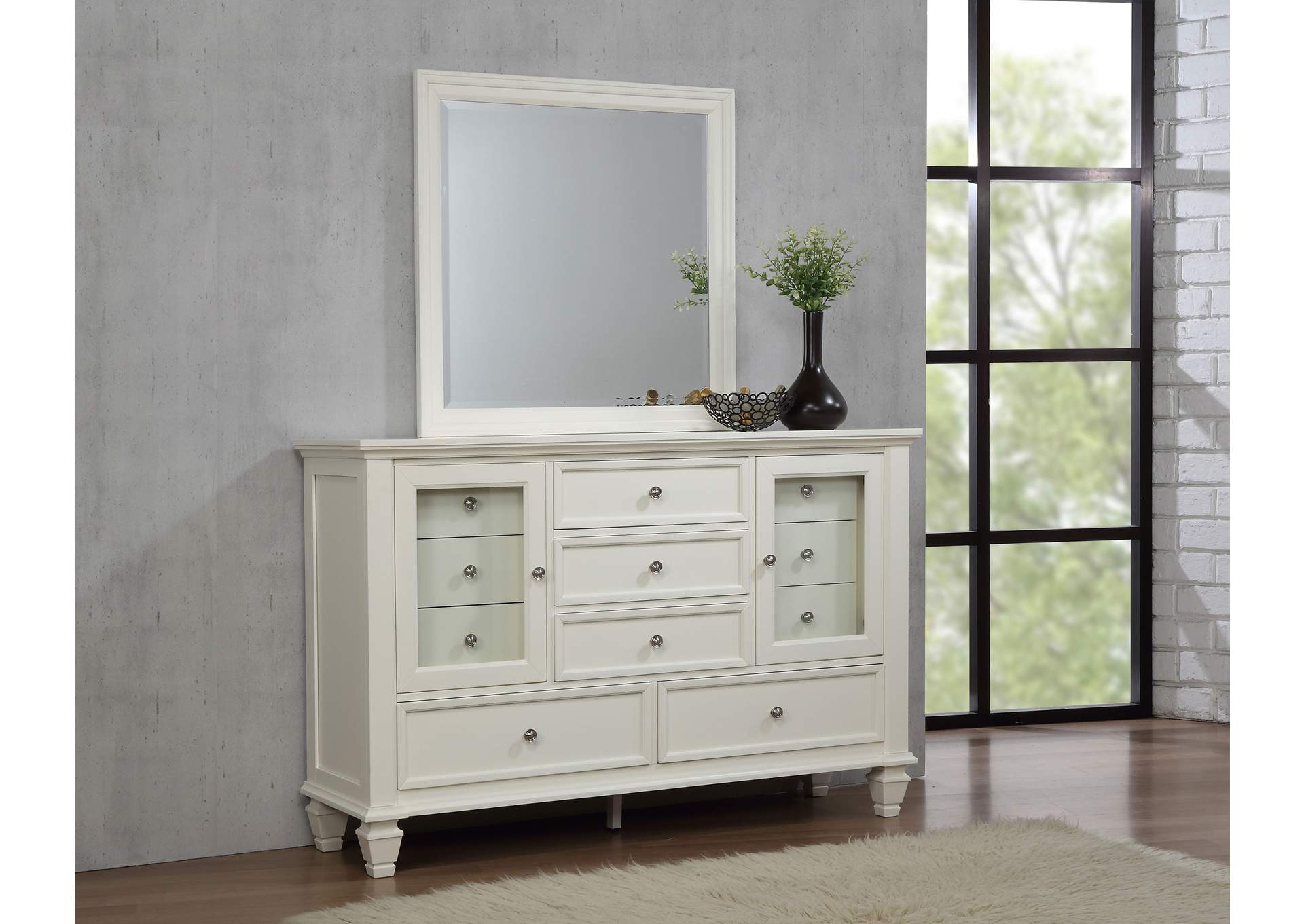 DRESSER WITH MIRROR,Coaster Furniture