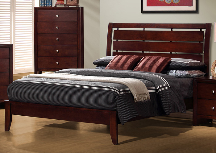Serenity Merlot California King Bed,ABF Coaster Furniture