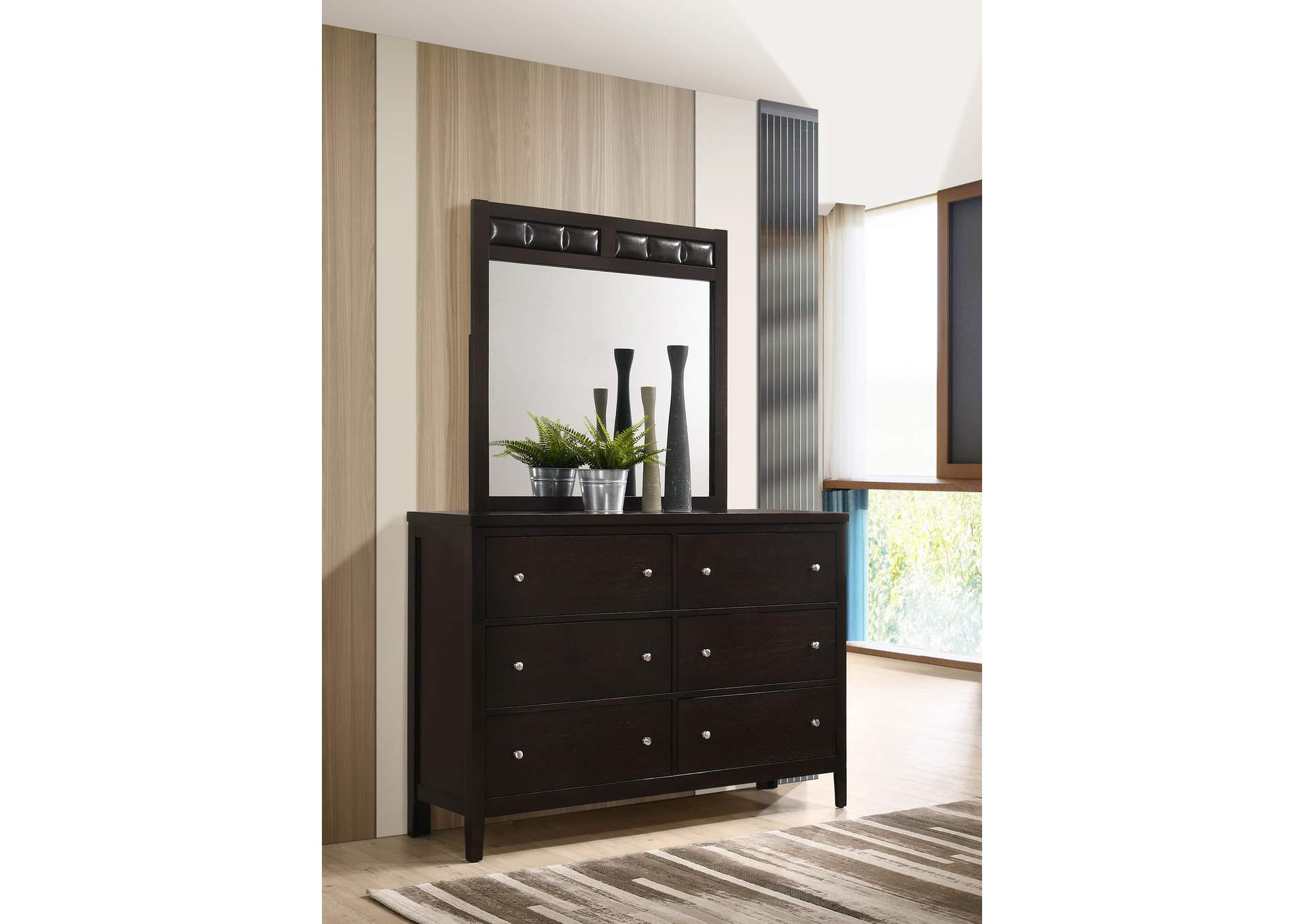 DRESSER WITH MIRROR,Coaster Furniture