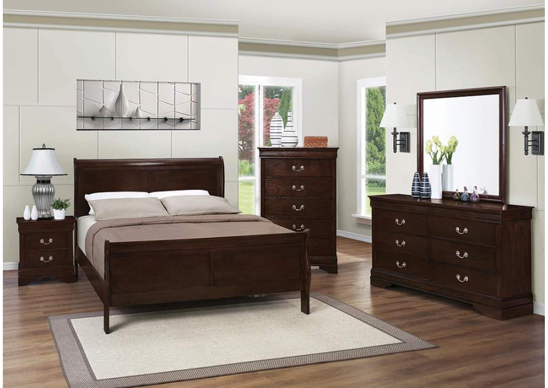 Queen Bed 3 Pc Set,Coaster Furniture