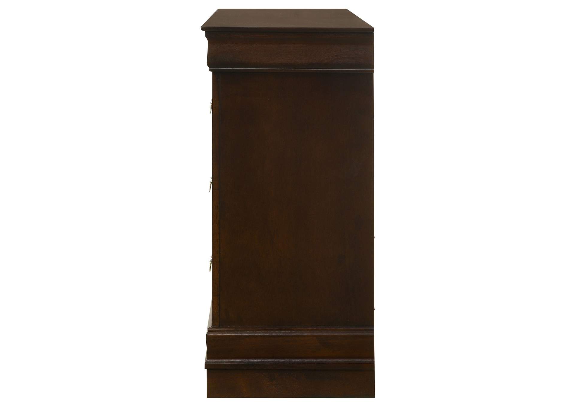 Louis Philippe 6-drawer Dresser Cappuccino,Coaster Furniture