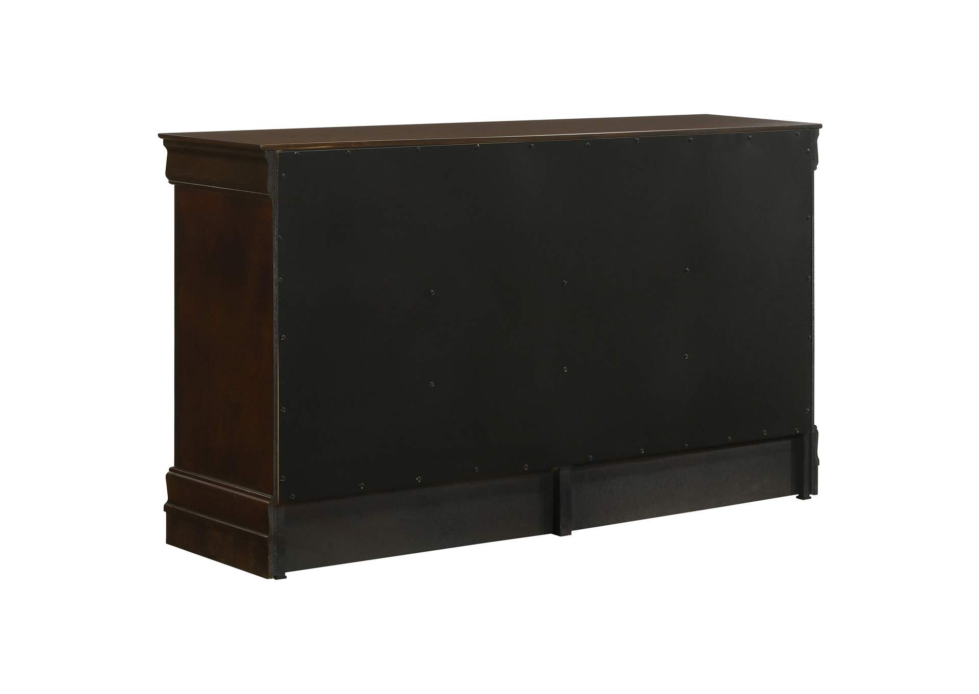 Louis Philippe 6-drawer Dresser Cappuccino,Coaster Furniture