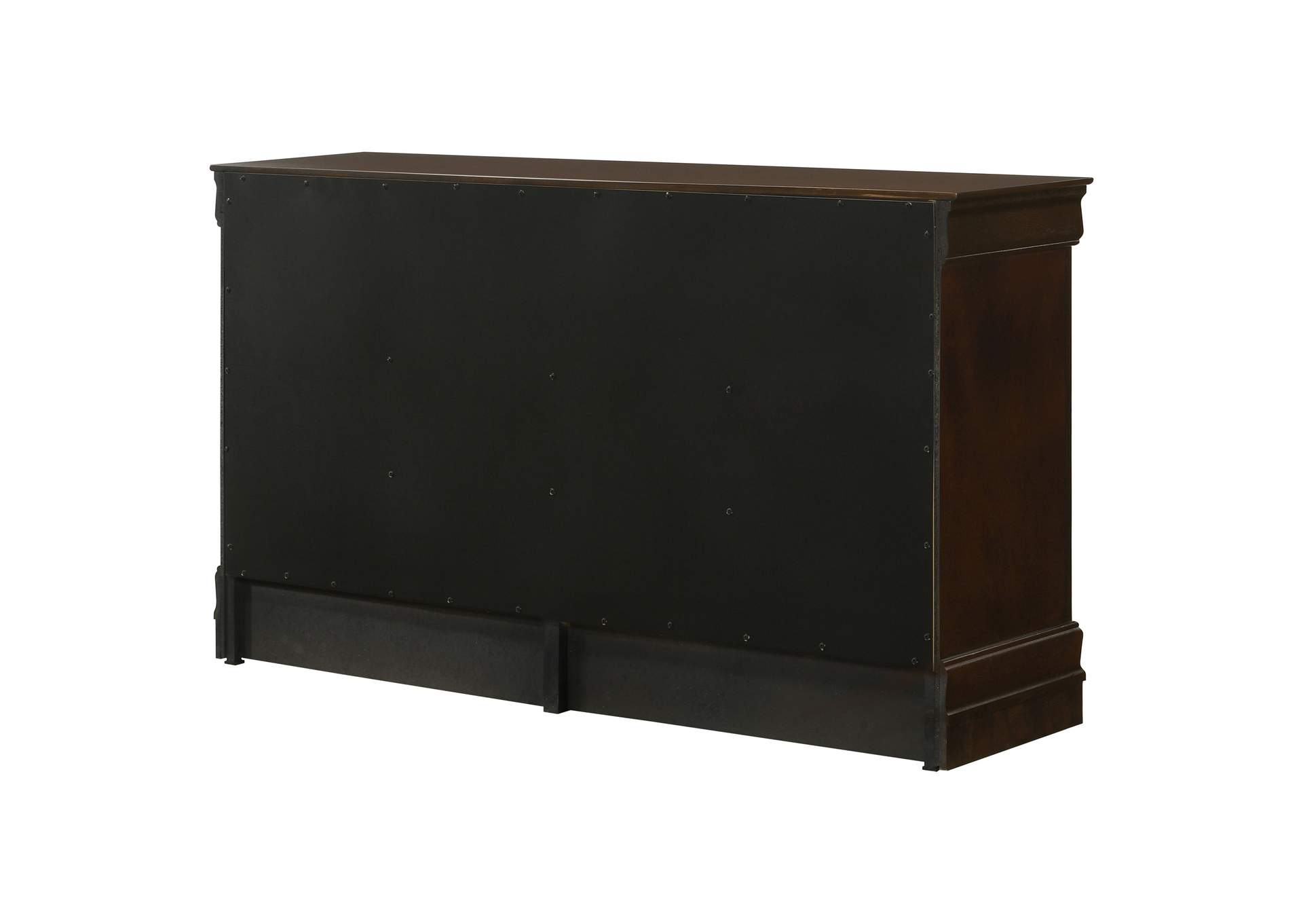 Louis Philippe 6-drawer Dresser Cappuccino,Coaster Furniture