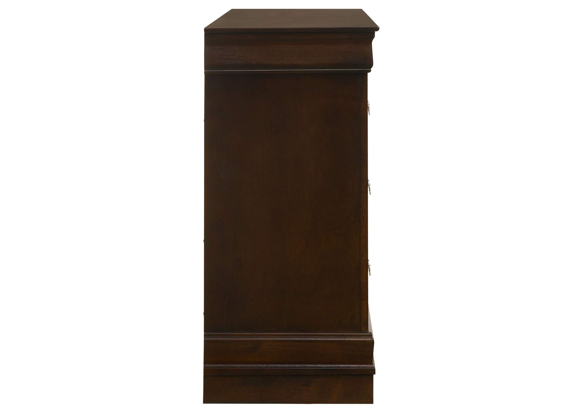 Louis Philippe 6-drawer Dresser Cappuccino,Coaster Furniture