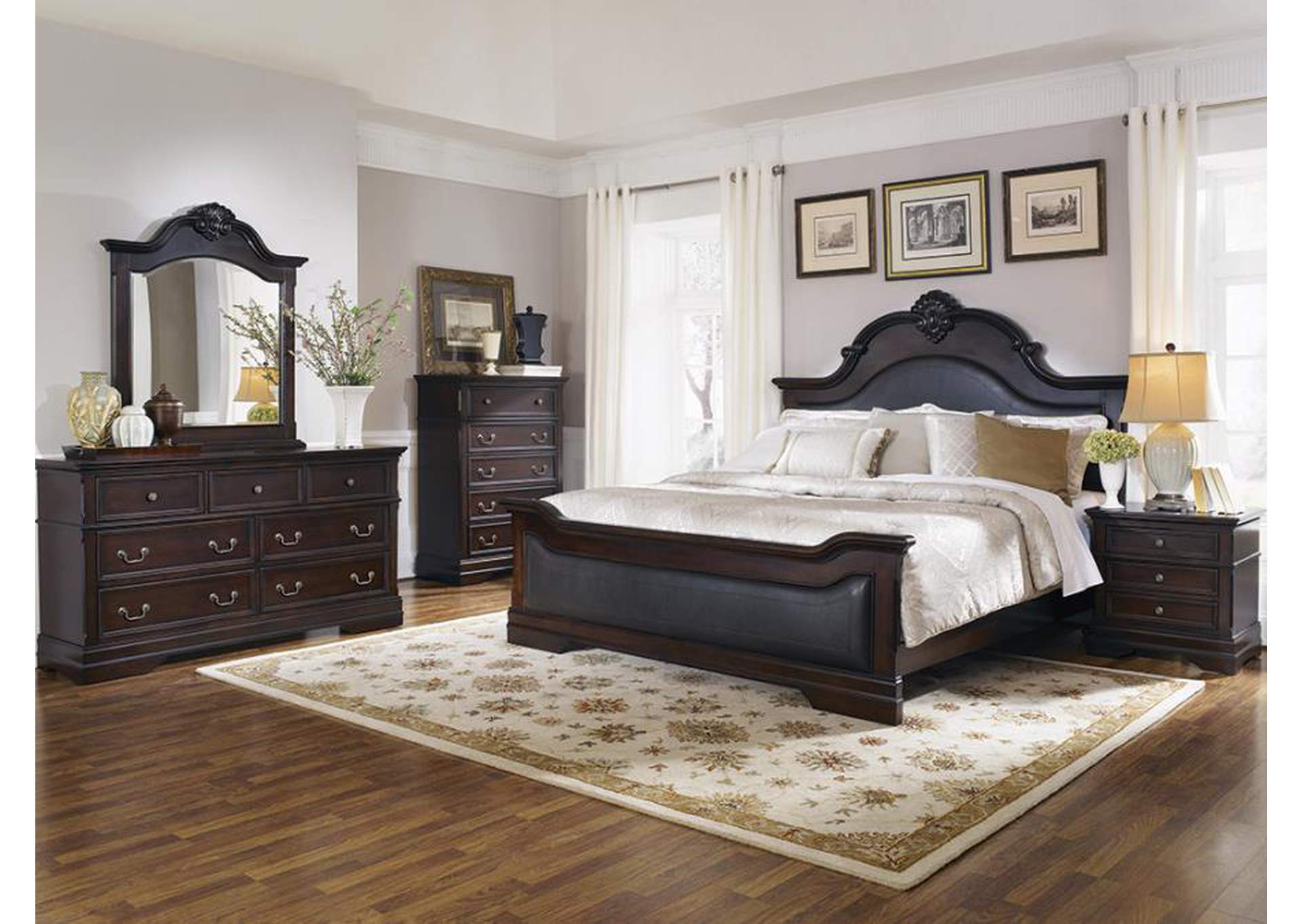 Eastern King Bed 3 Pc Set,Coaster Furniture