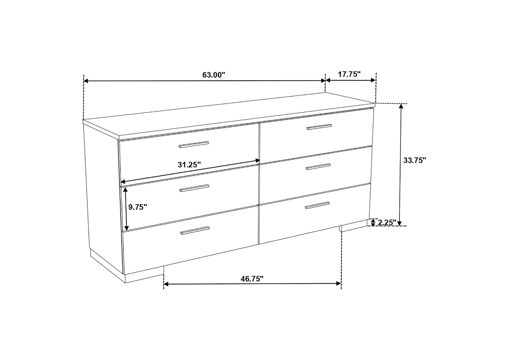 EASTERN KING BED 4 PC SET,Coaster Furniture