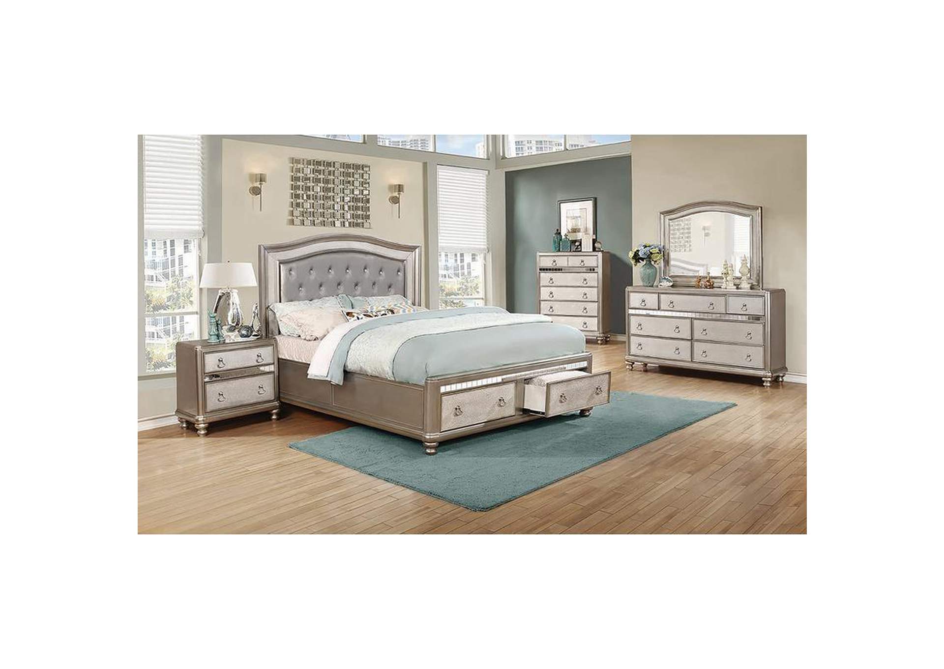 Queen Bed 3 Pc Set,Coaster Furniture