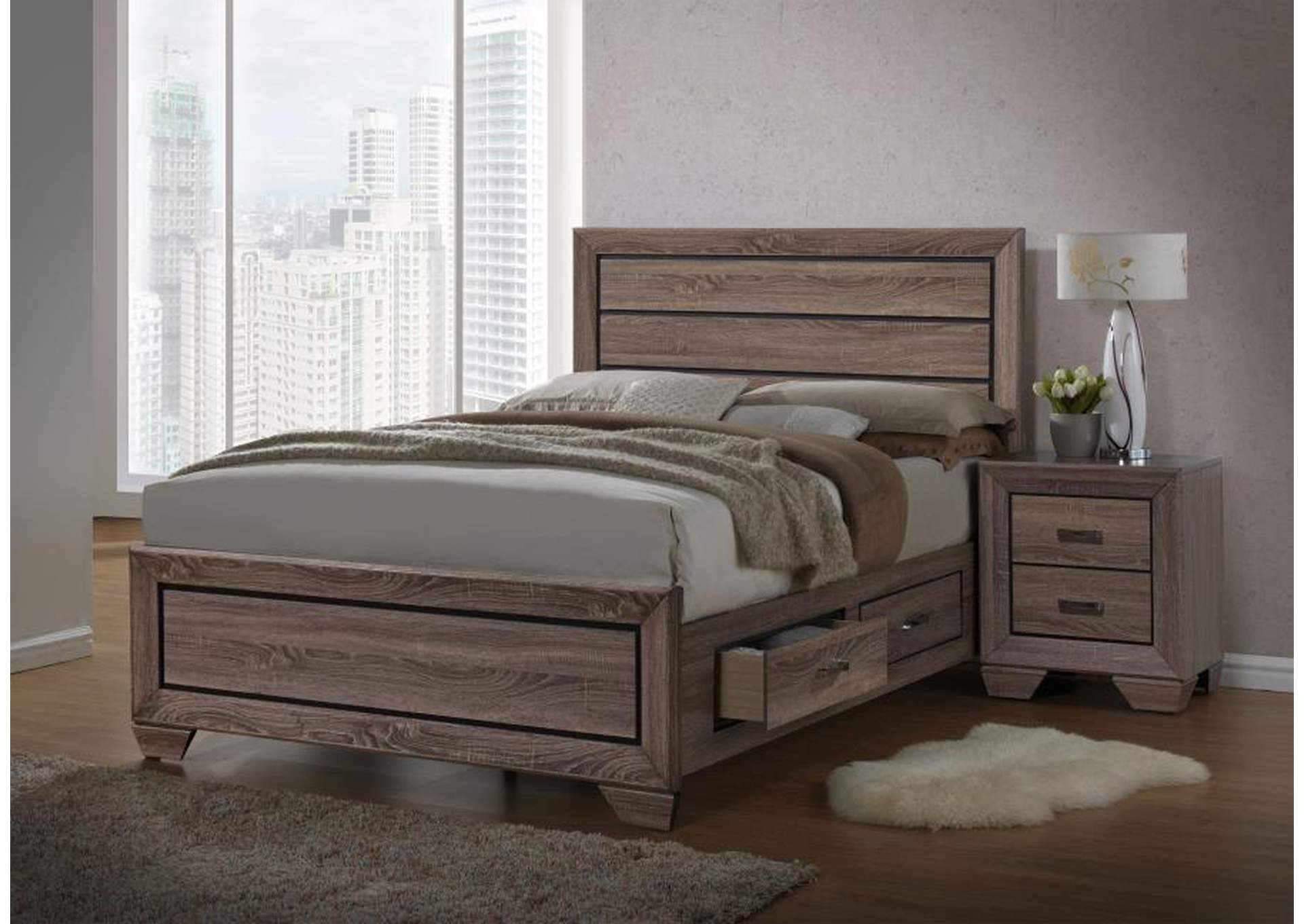 California King Bed 3 Pc Set,Coaster Furniture