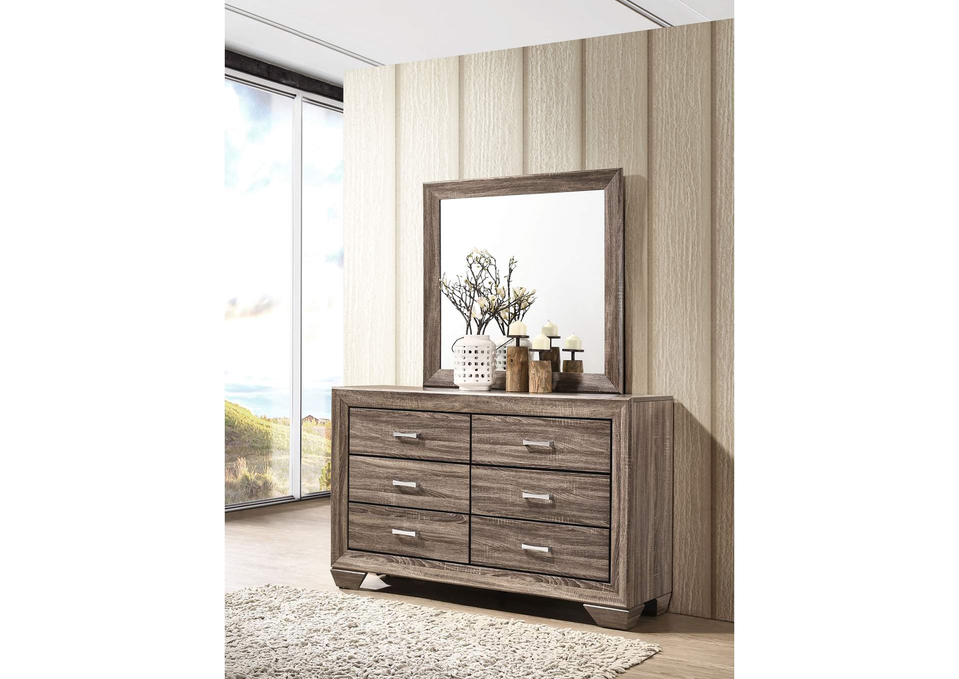 DRESSER WITH MIRROR,Coaster Furniture