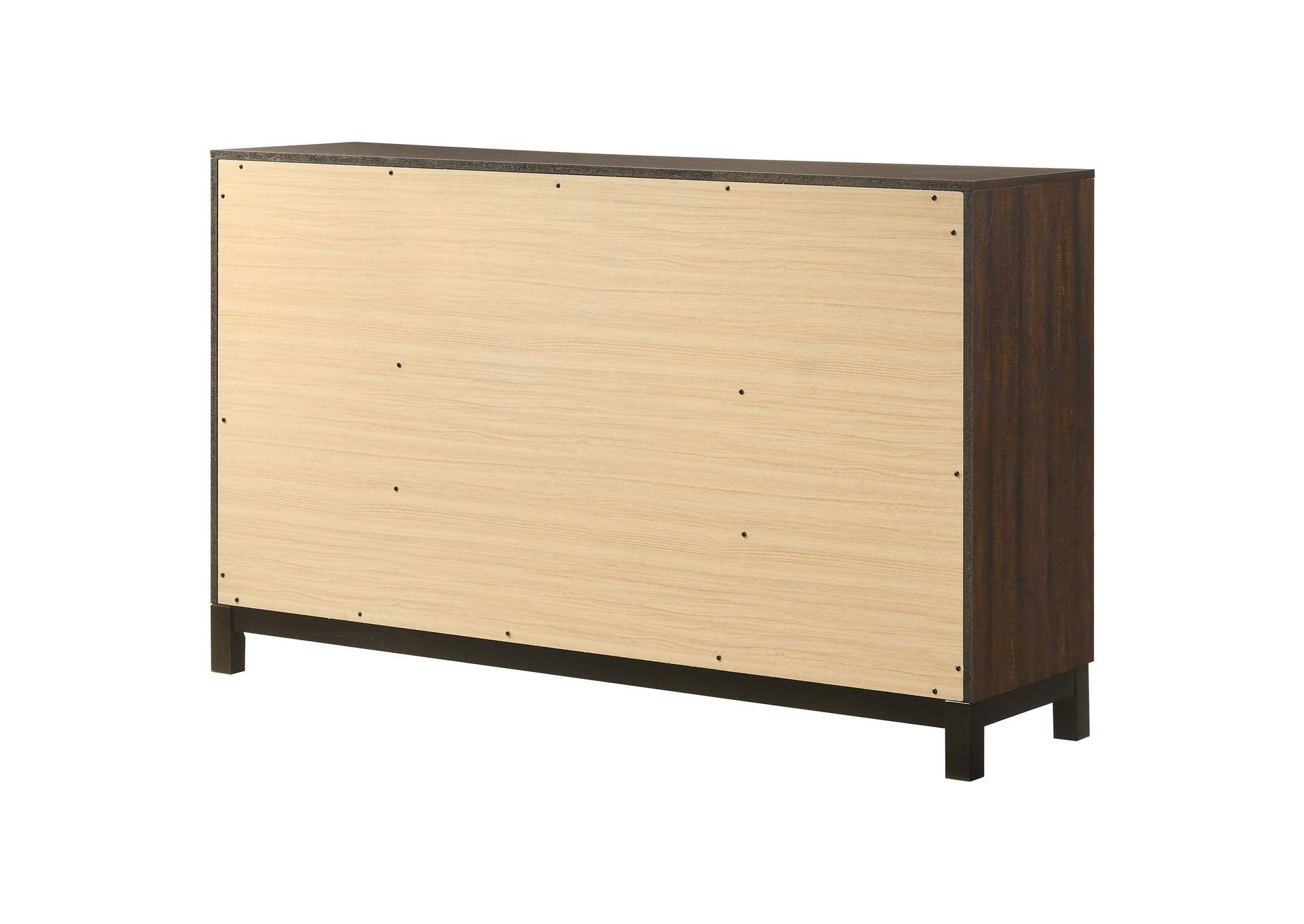 Edmonton 6-drawer Dresser Rustic Tobacco,Coaster Furniture