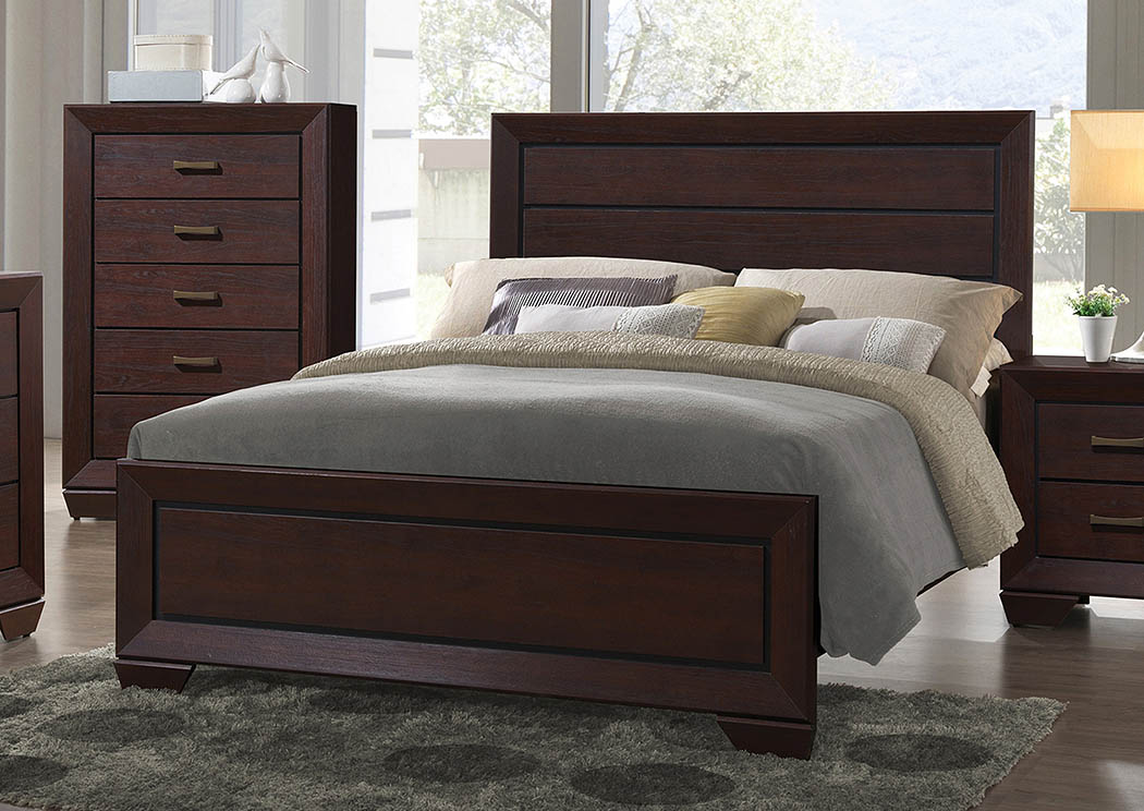 Dark Cocoa Queen Panel Bed,ABF Coaster Furniture