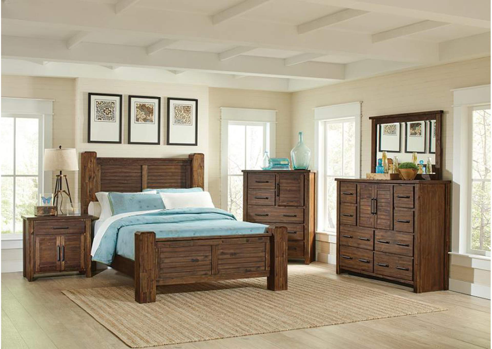 Eastern King Bed 3 Pc Set,Coaster Furniture