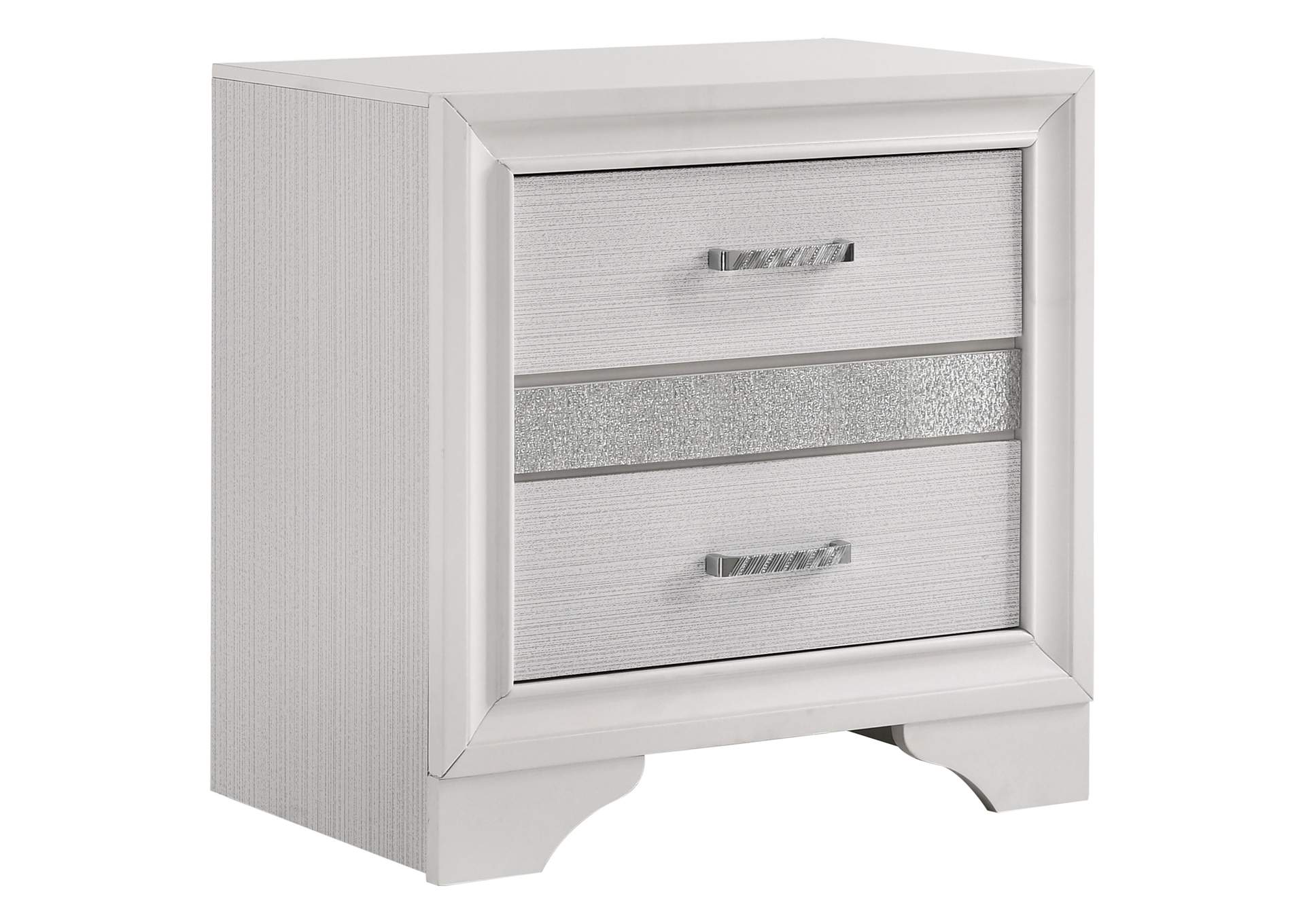 Miranda 2-drawer Nightstand Tray White,Coaster Furniture