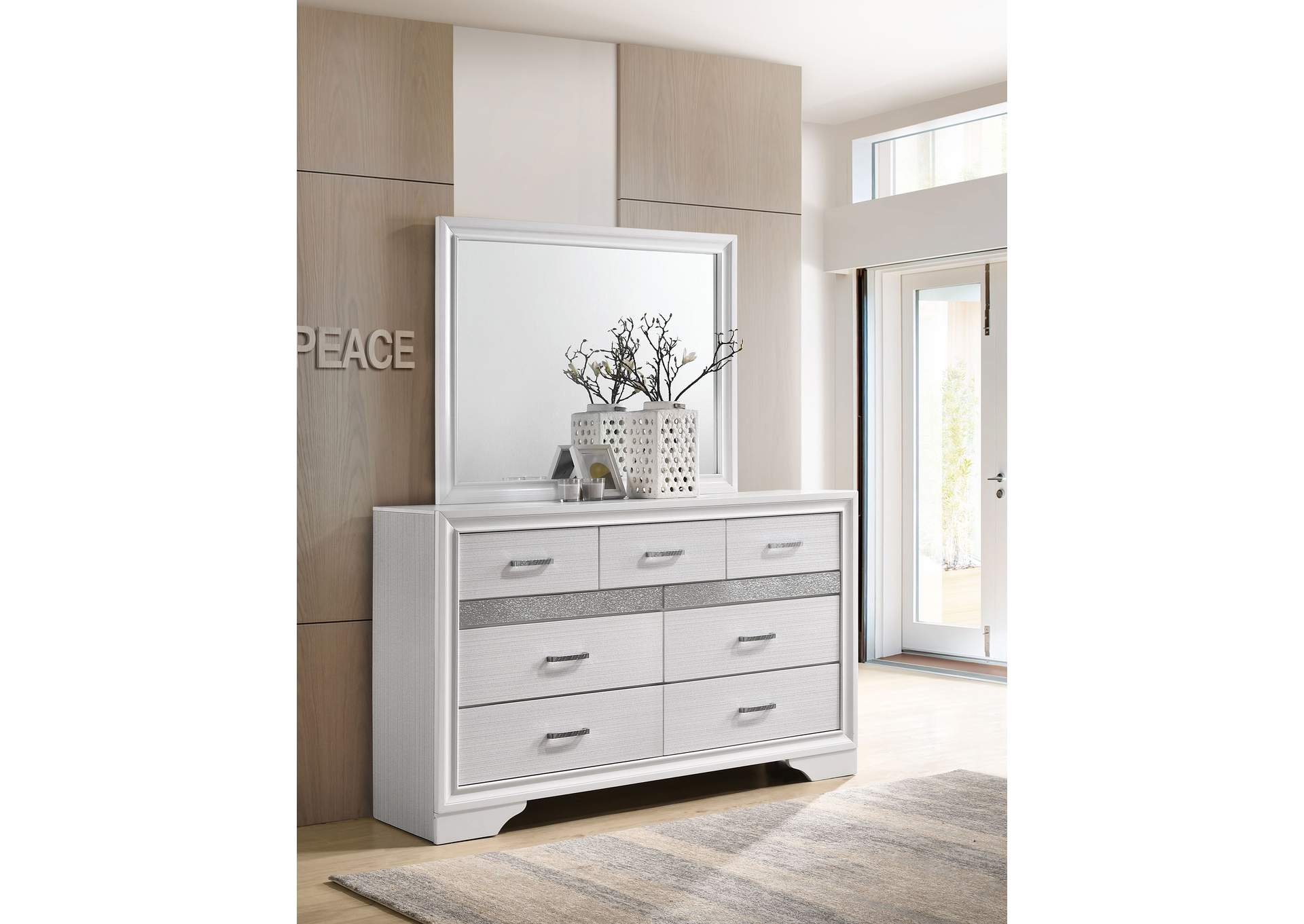 DRESSER WITH MIRROR,Coaster Furniture