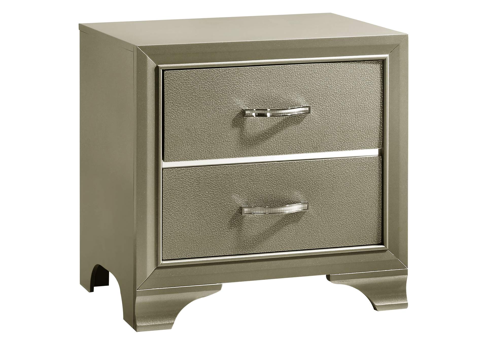 Beaumont Bedroom Set Metallic Champagne,Coaster Furniture