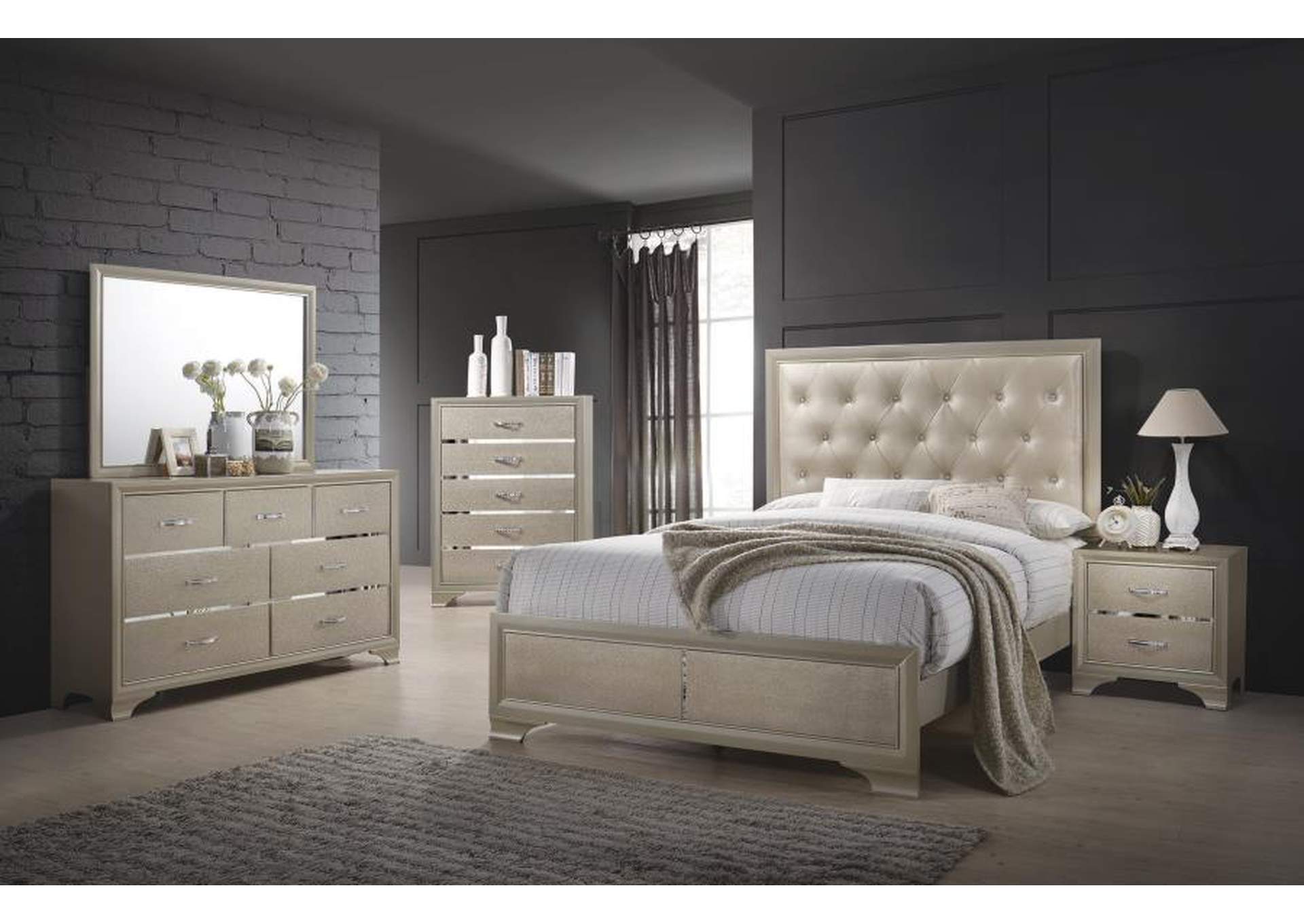 Queen Bed 3 Pc Set,Coaster Furniture