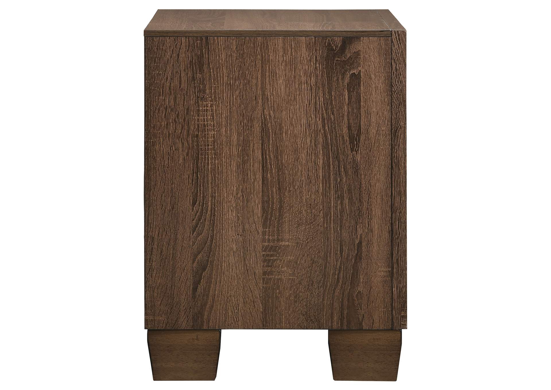 Brandon 2-drawer Nightstand Medium Warm Brown,Coaster Furniture