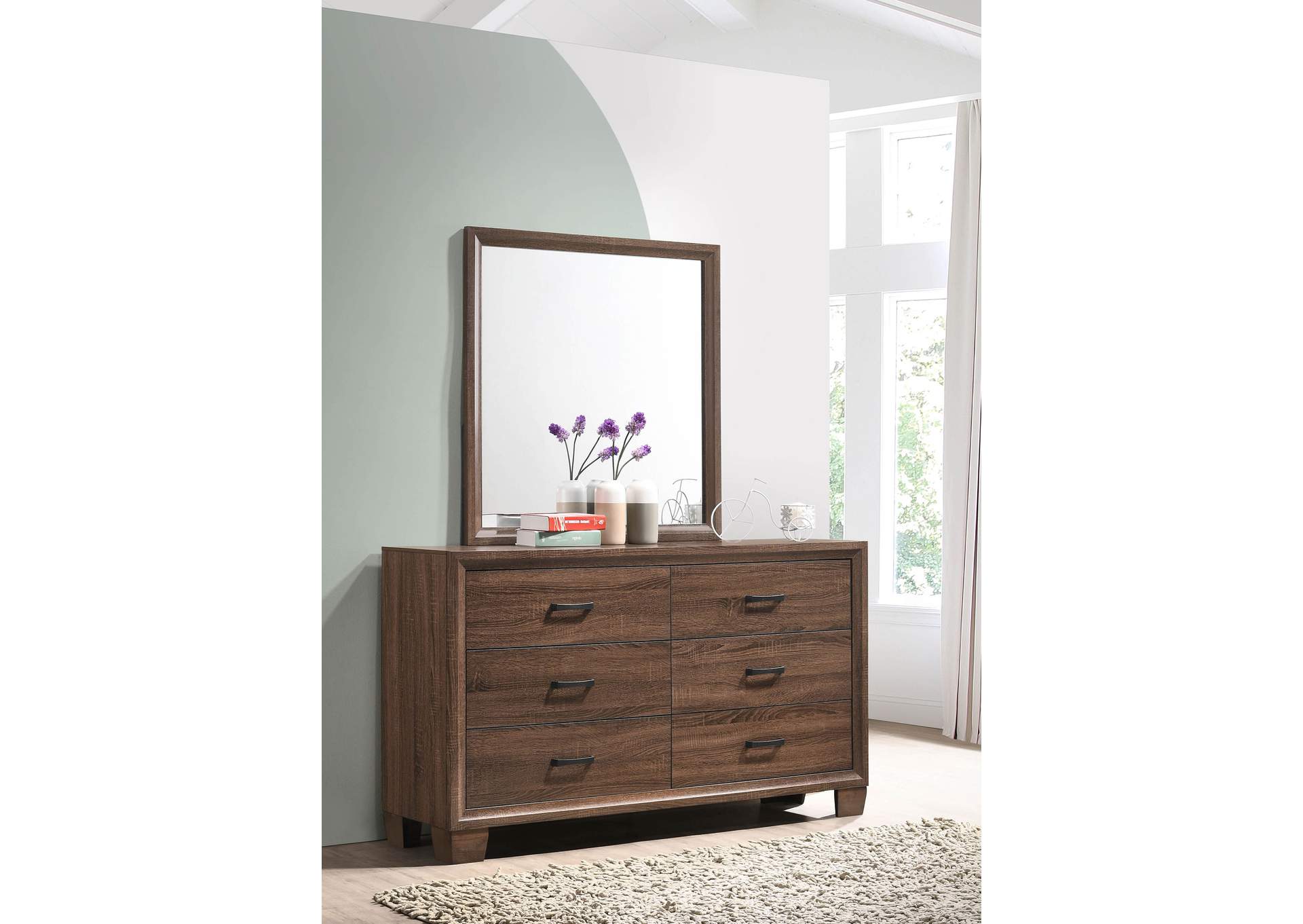 DRESSER WITH MIRROR,Coaster Furniture