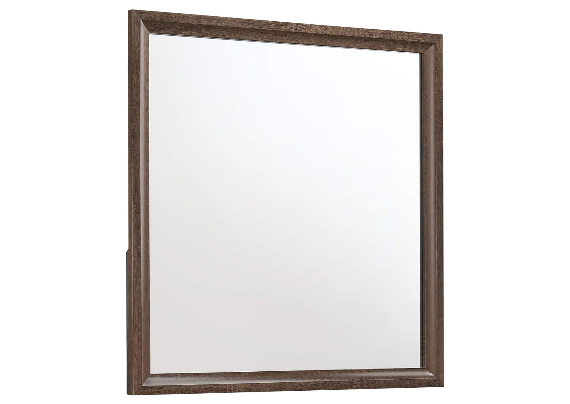 Brandon Framed Mirror Medium Warm Brown,Coaster Furniture