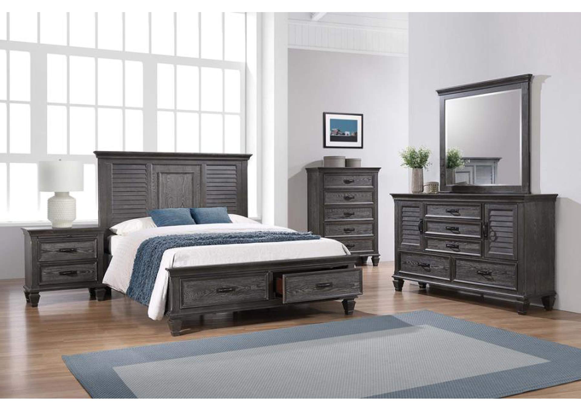 Eastern King Bed 3 Pc Set,Coaster Furniture