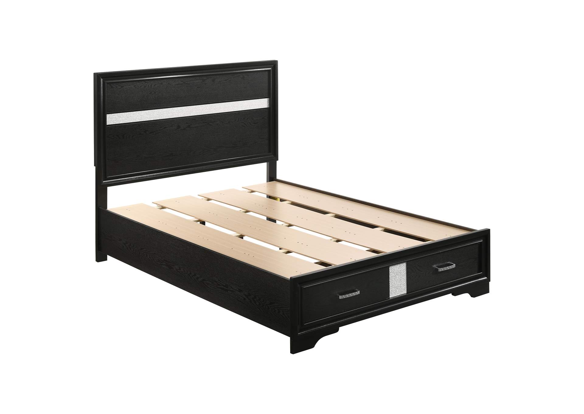 Miranda Full Storage Bed Black,Coaster Furniture