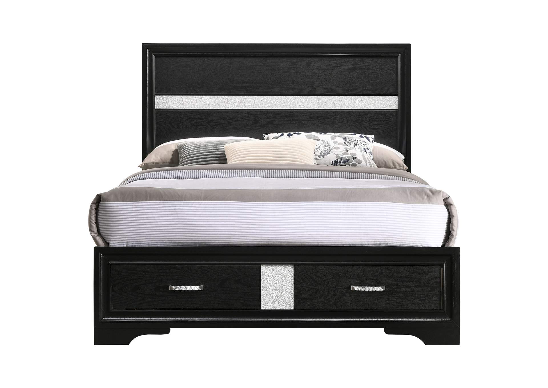 Miranda Full Storage Bed Black,Coaster Furniture