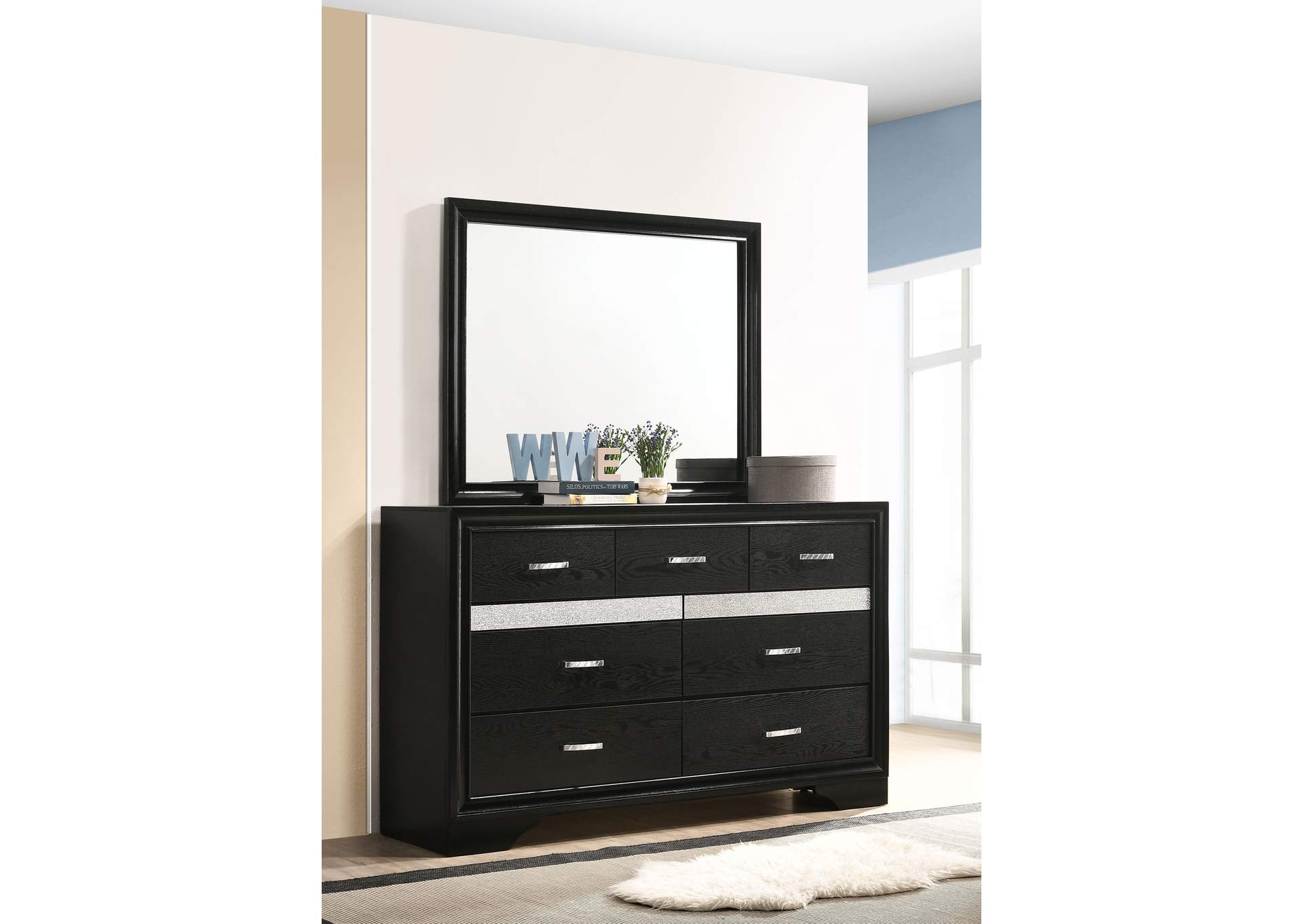 DRESSER WITH MIRROR,Coaster Furniture