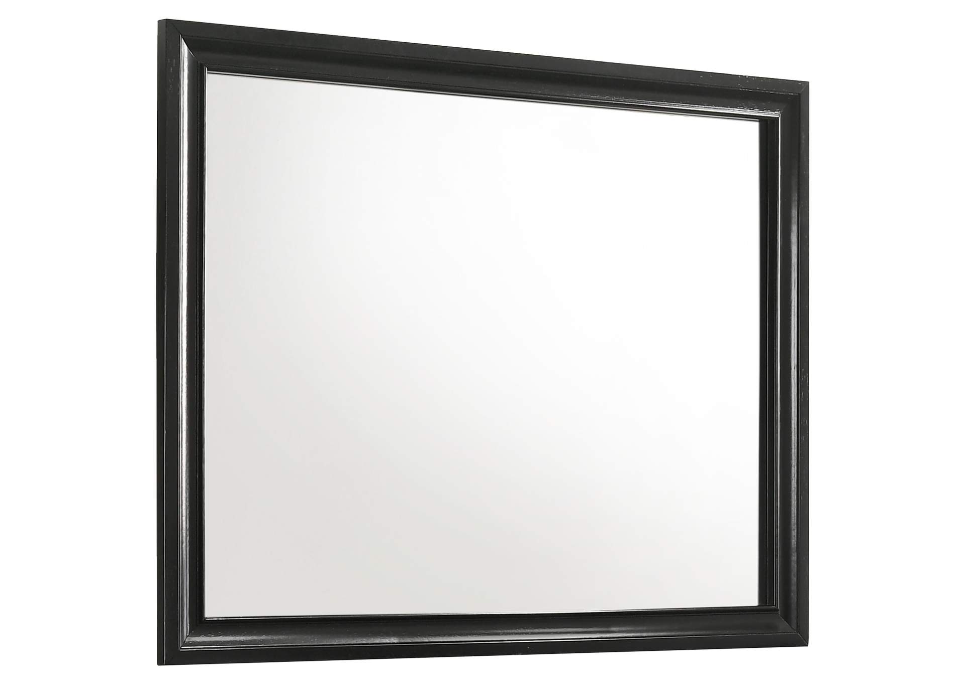 Miranda Rectangular Mirror Black,Coaster Furniture