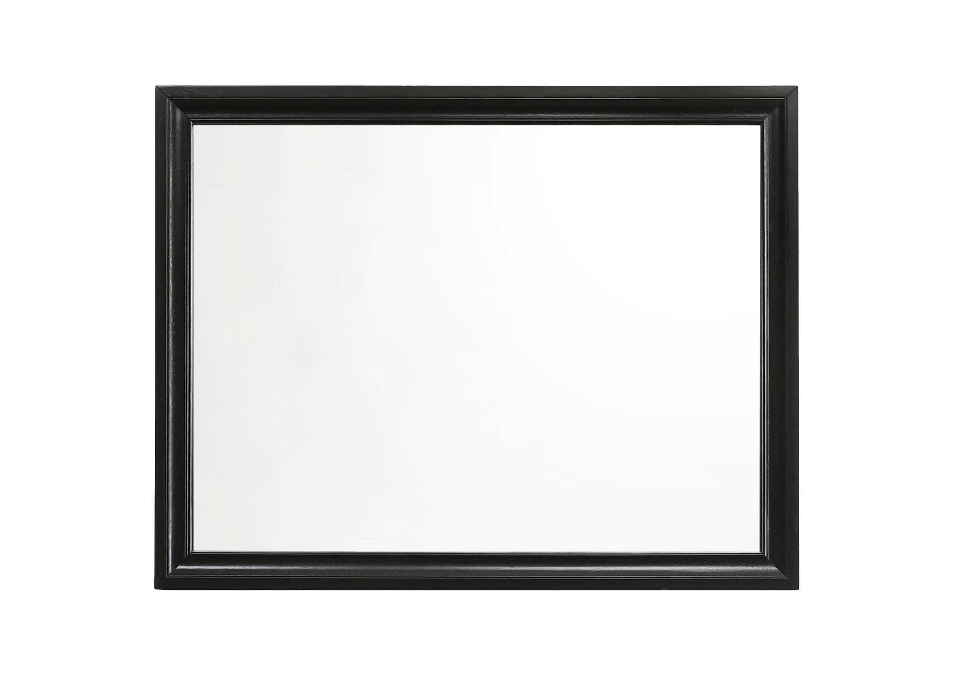 Miranda Rectangular Mirror Black,Coaster Furniture