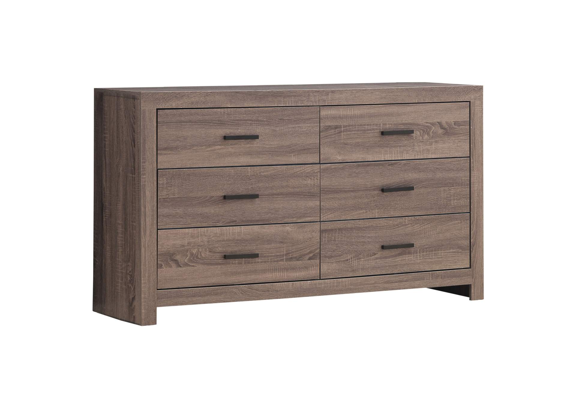 Brantford 4-piece Queen Storage Bedroom Set Barrel Oak,Coaster Furniture