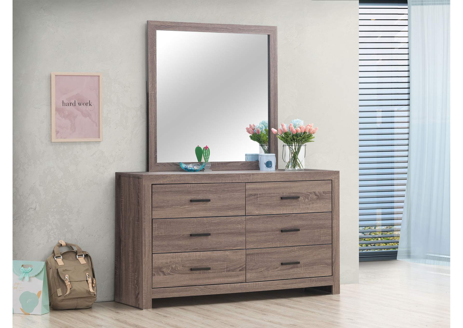 DRESSER WITH MIRROR,Coaster Furniture