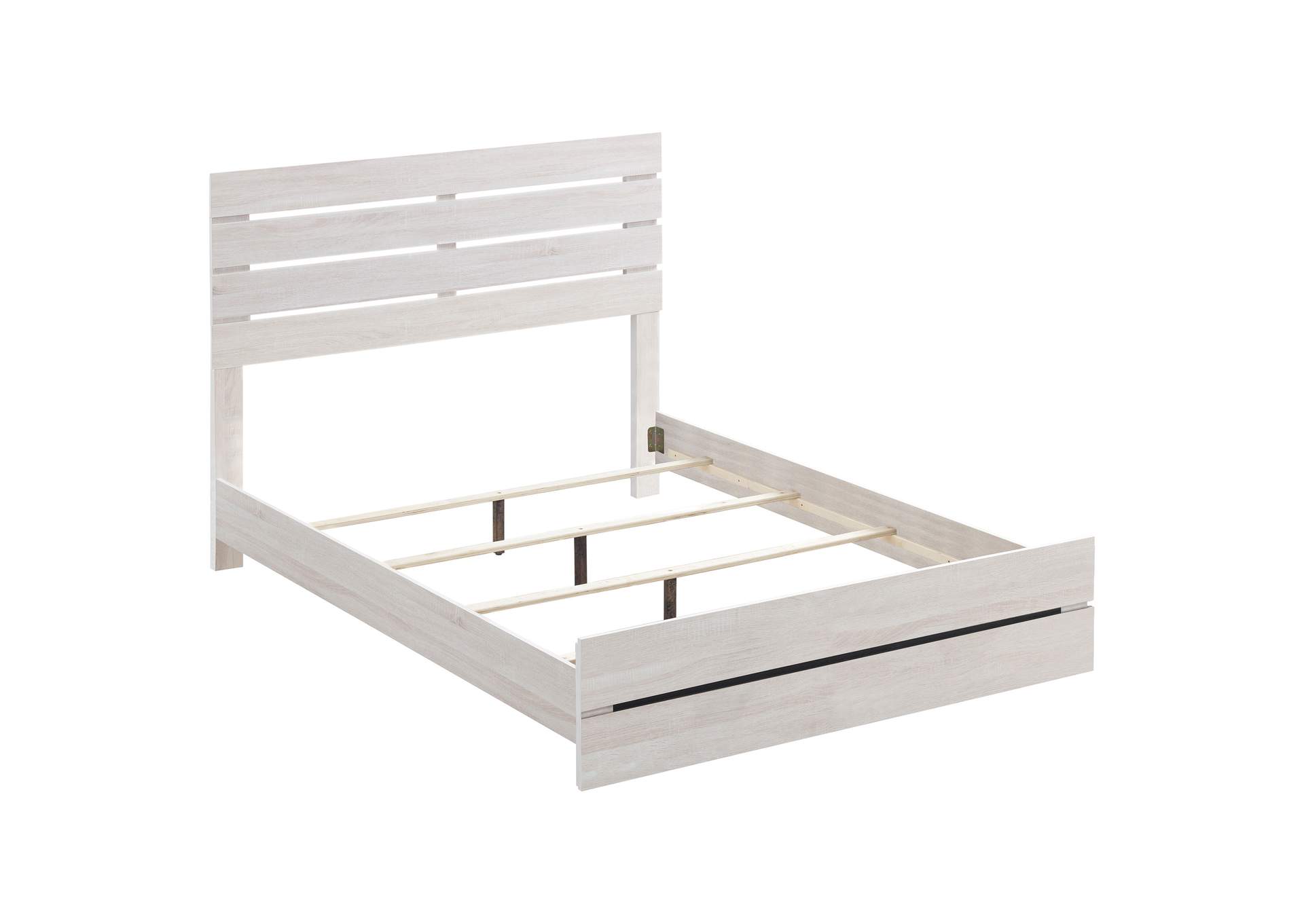 Brantford Eastern King Panel Bed Coastal White,Coaster Furniture