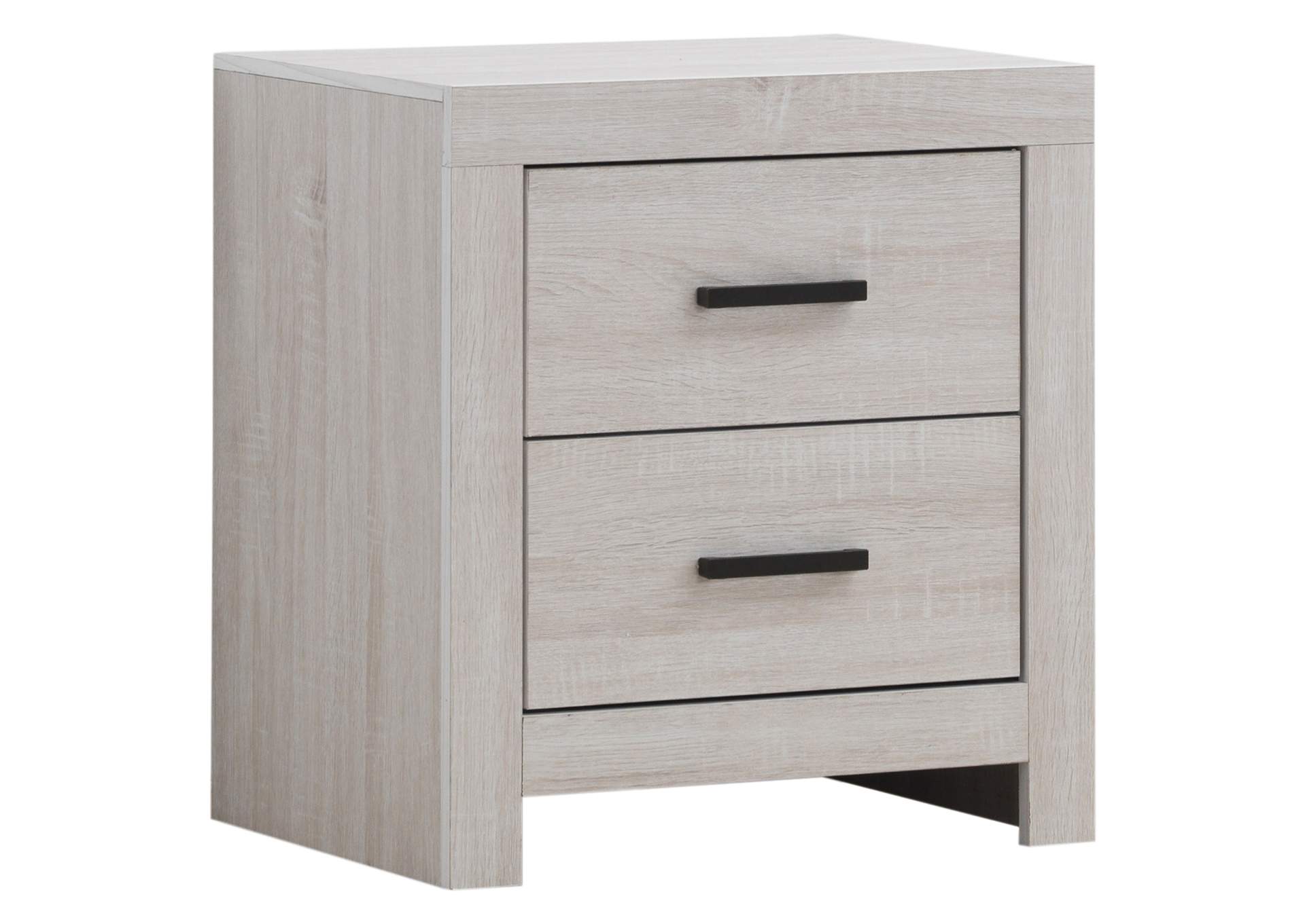 Brantford 2-drawer Nightstand Coastal White,Coaster Furniture