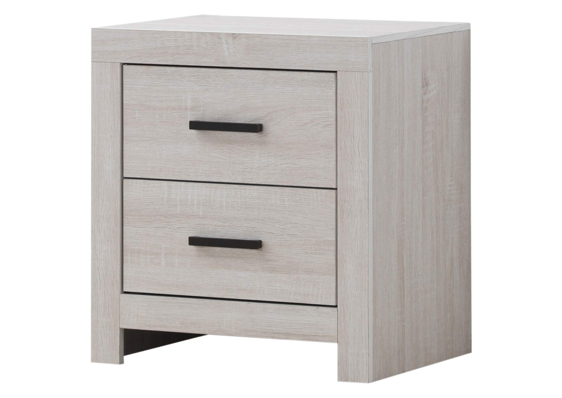 Brantford 2-drawer Nightstand Coastal White,Coaster Furniture