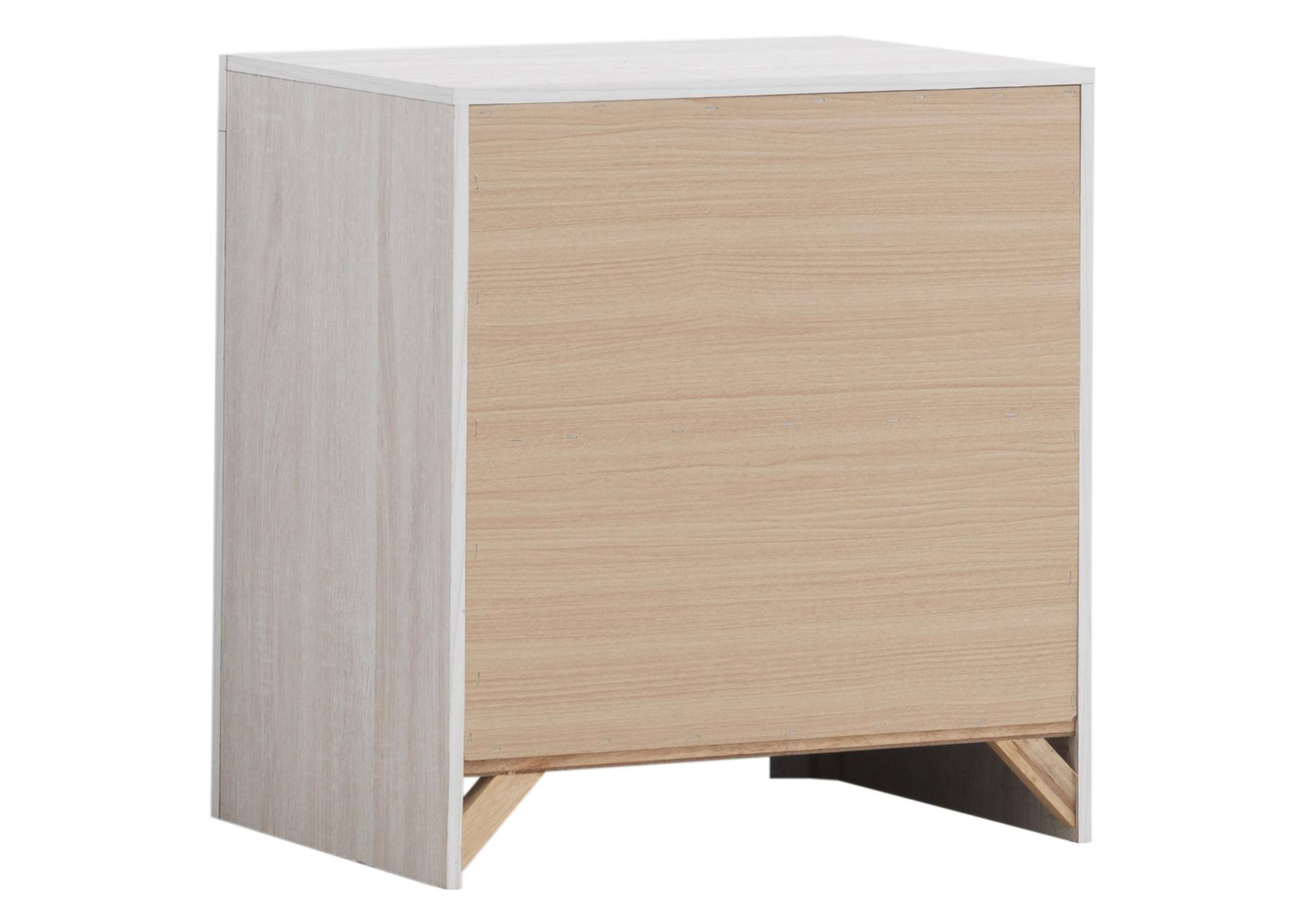 Brantford 2-drawer Nightstand Coastal White,Coaster Furniture