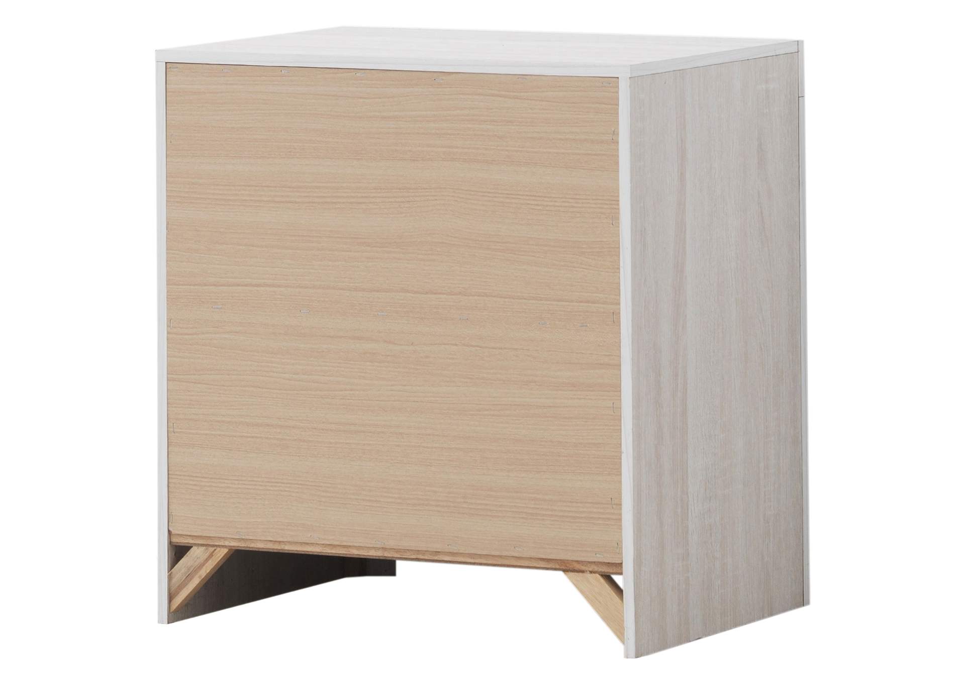 Brantford 2-drawer Nightstand Coastal White,Coaster Furniture