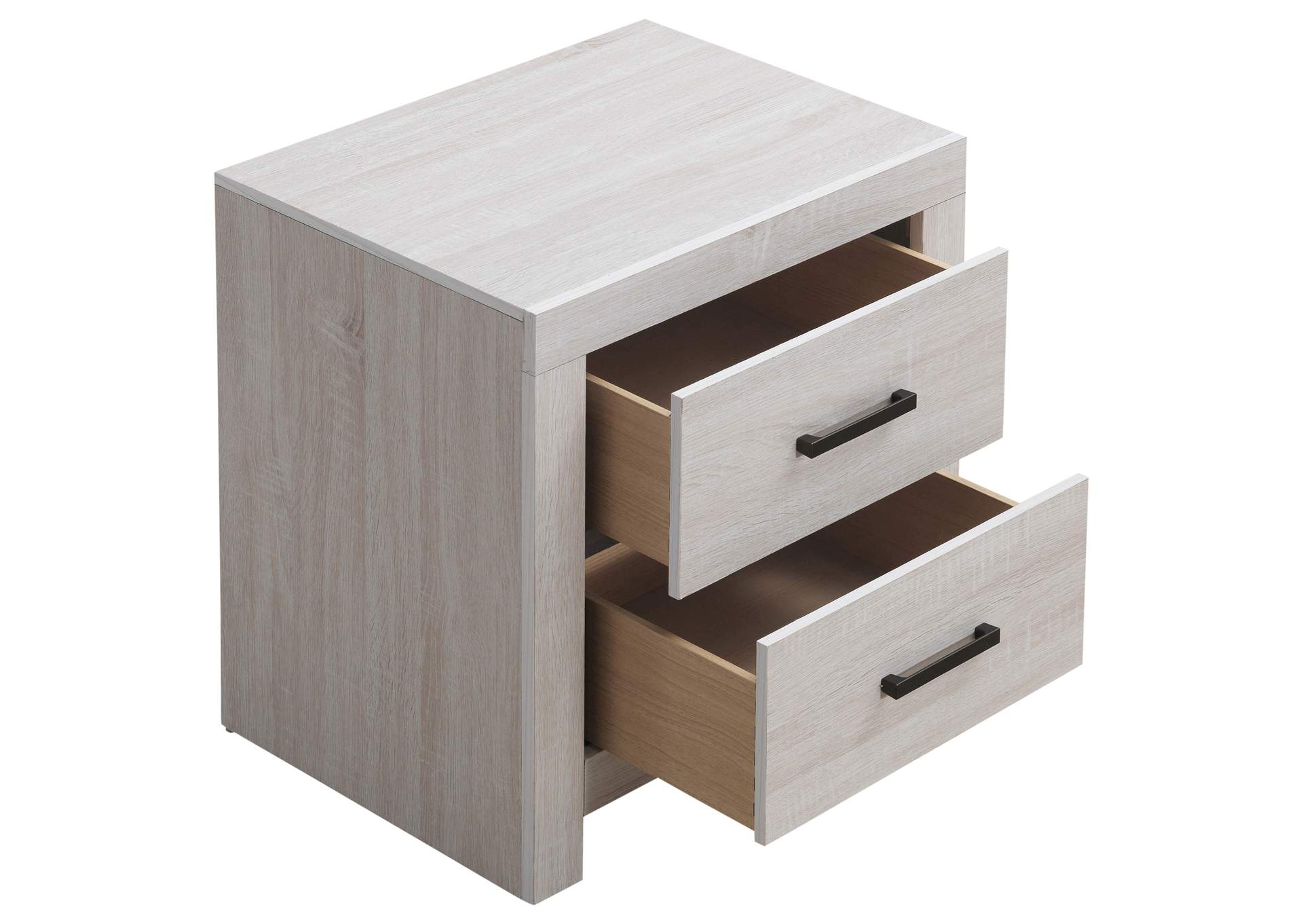 Brantford 2-drawer Nightstand Coastal White,Coaster Furniture