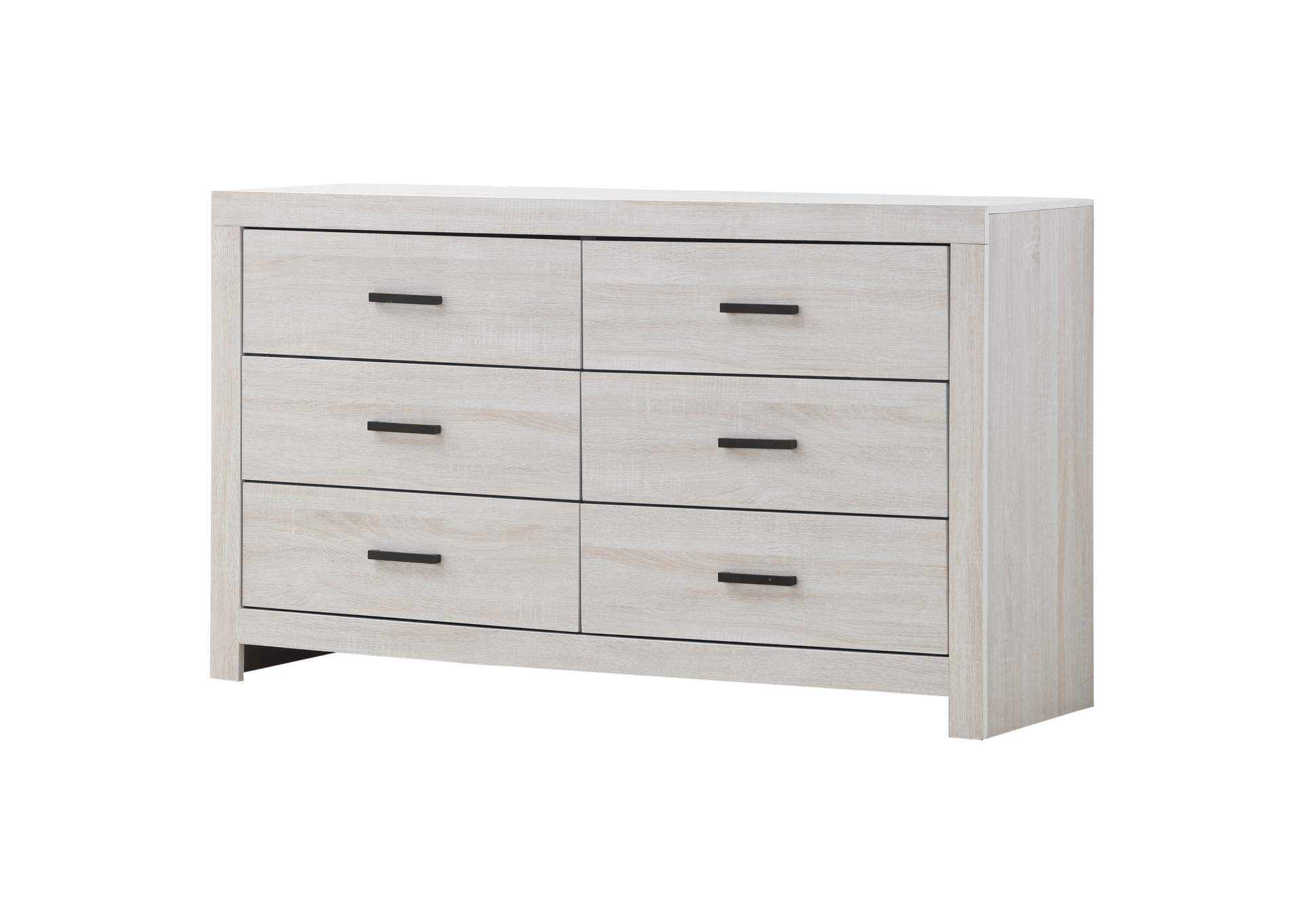 Brantford 6-drawer Dresser Coastal White,Coaster Furniture