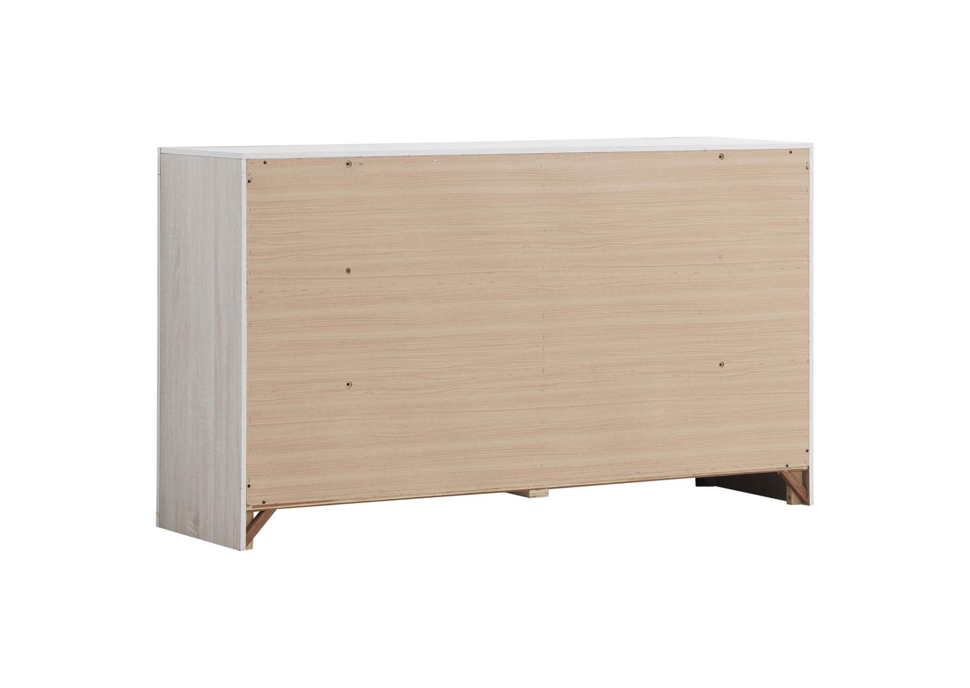 Brantford 6-drawer Dresser Coastal White,Coaster Furniture