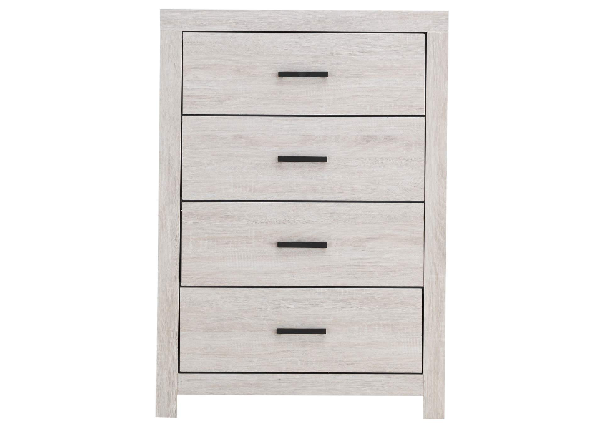 Brantford 4-drawer Chest Coastal White,Coaster Furniture