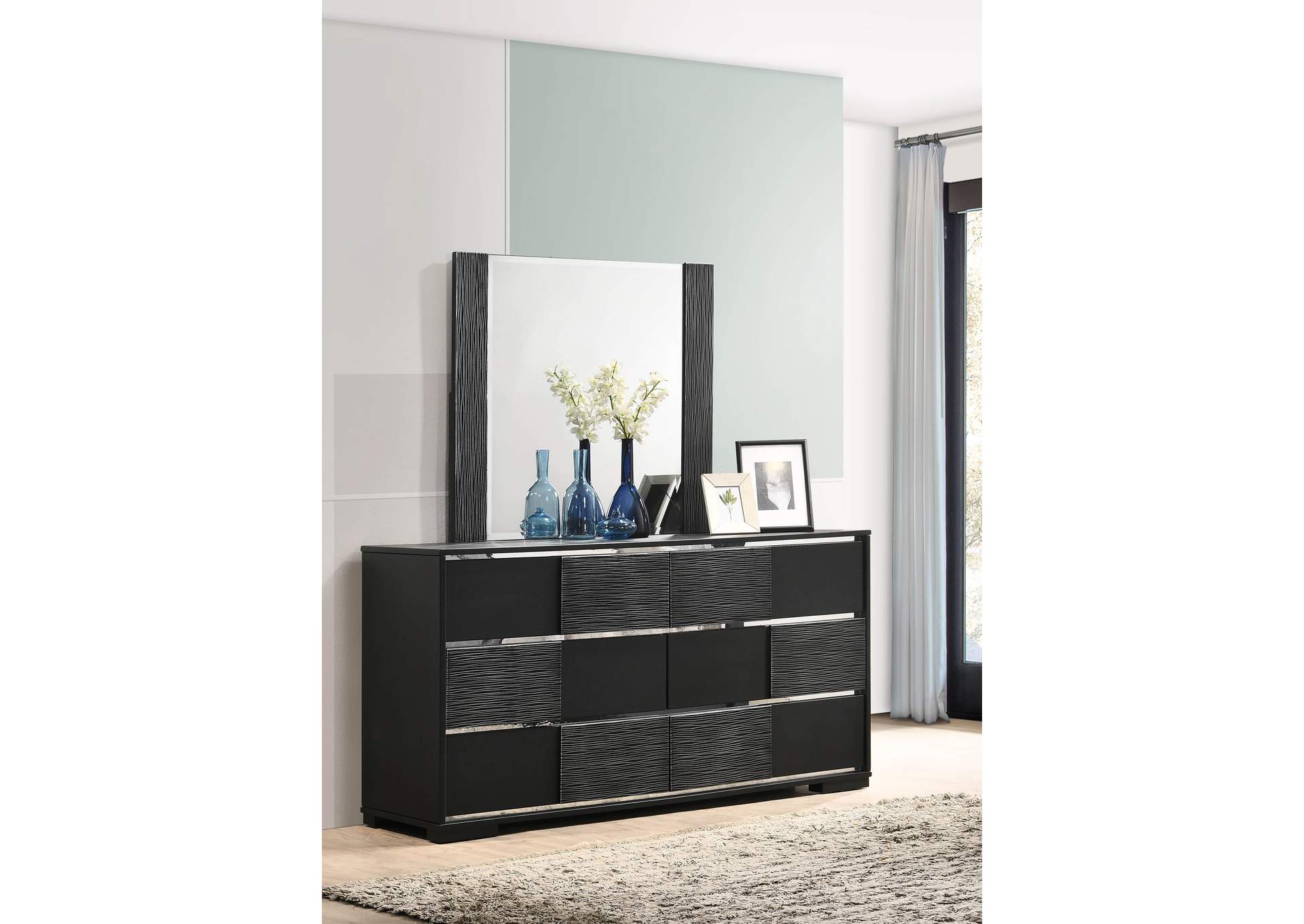 DRESSER WITH MIRROR,Coaster Furniture