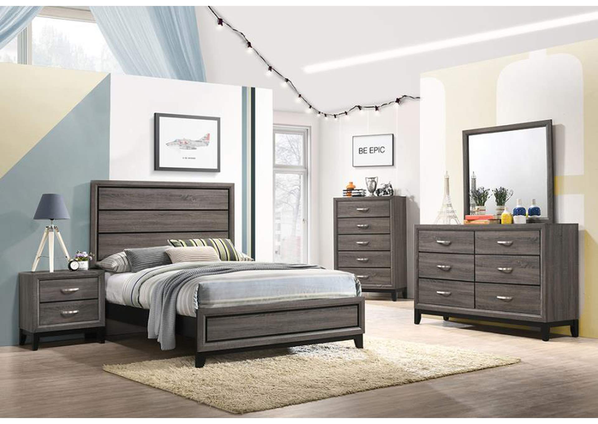 FULL BED 3 PC SET,Coaster Furniture