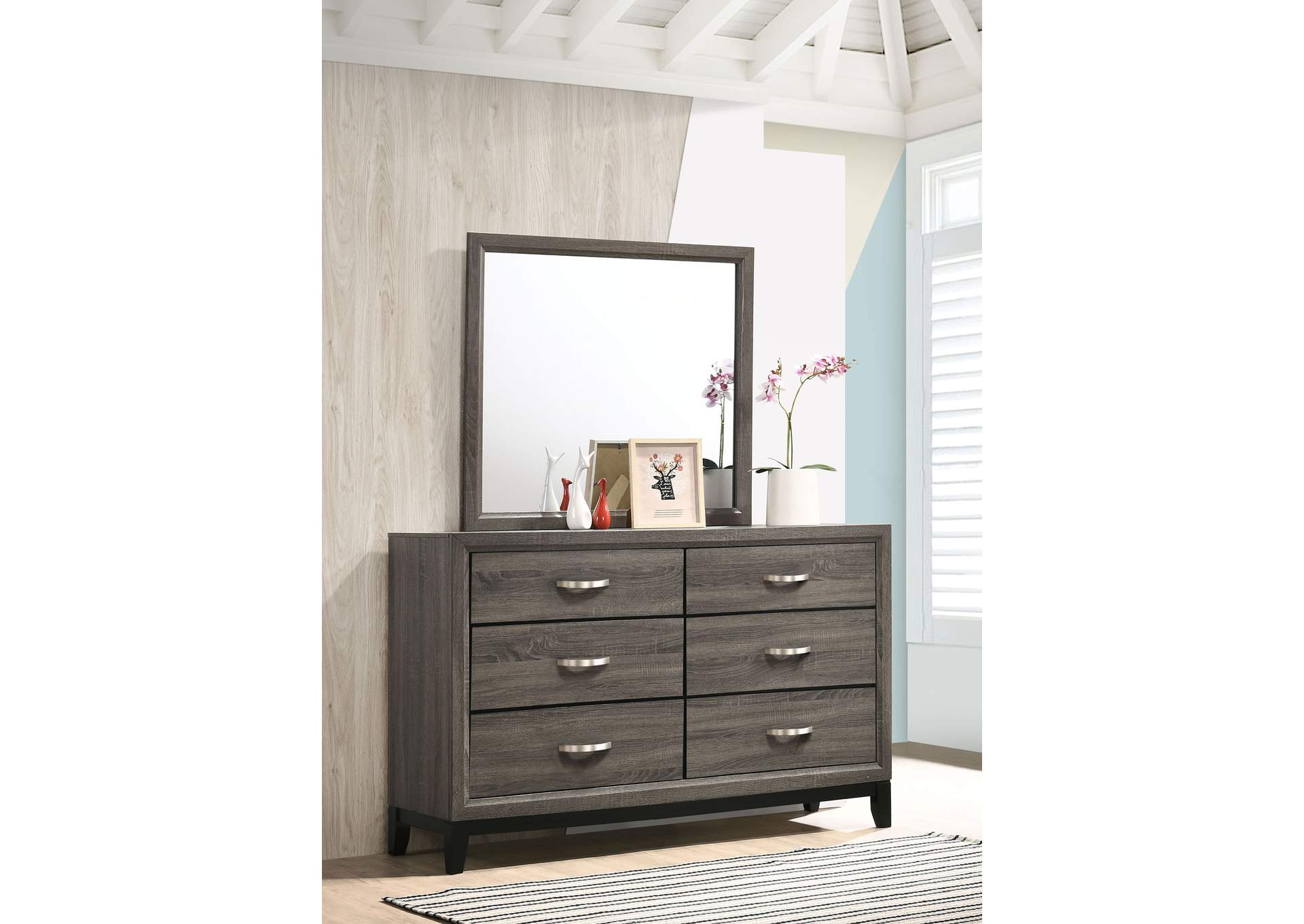 DRESSER WITH MIRROR,Coaster Furniture