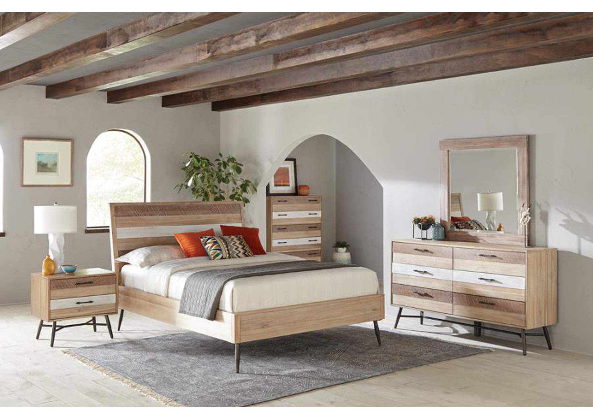 California King Bed 3 Pc Set,Coaster Furniture