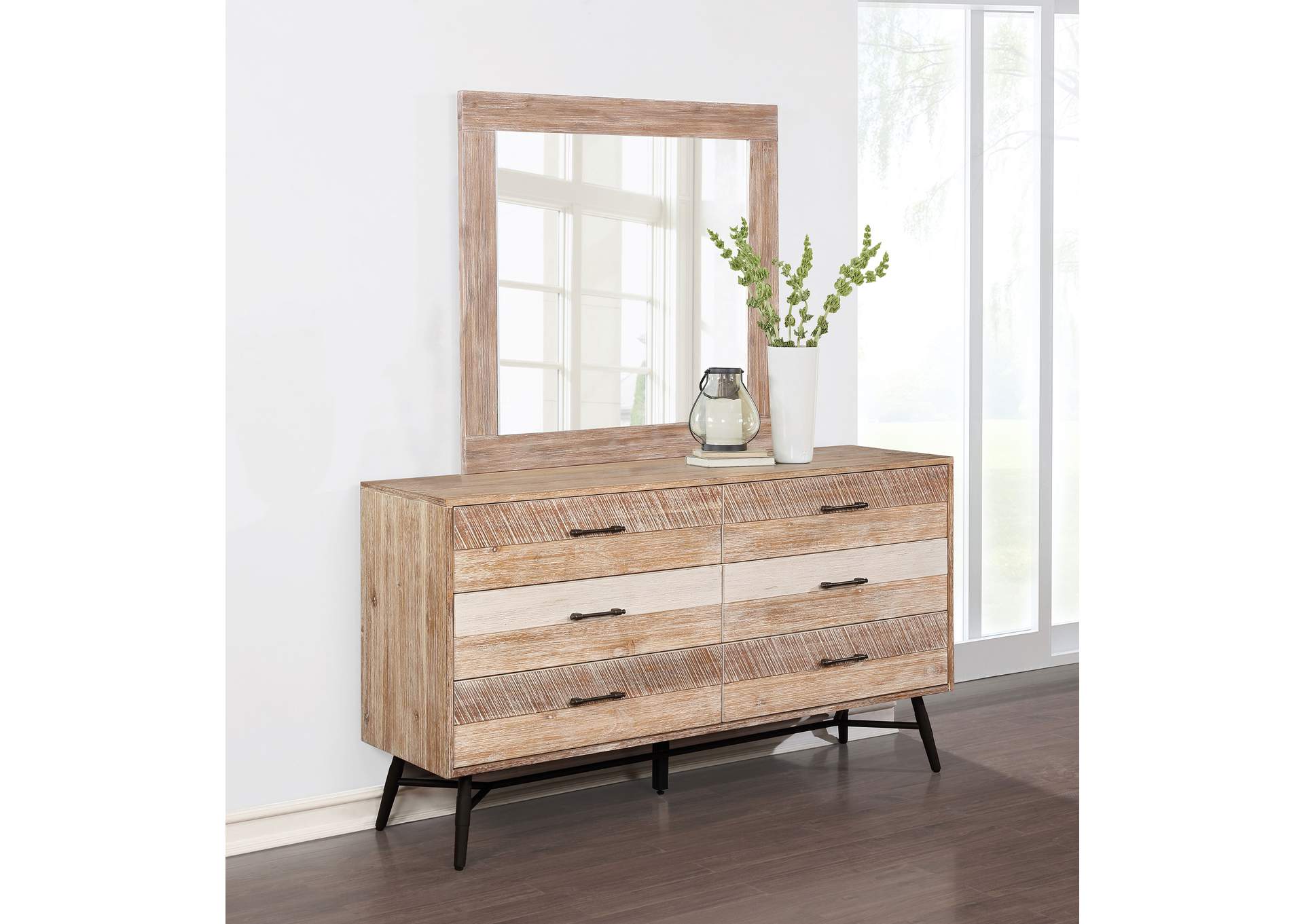 DRESSER WITH MIRROR,Coaster Furniture