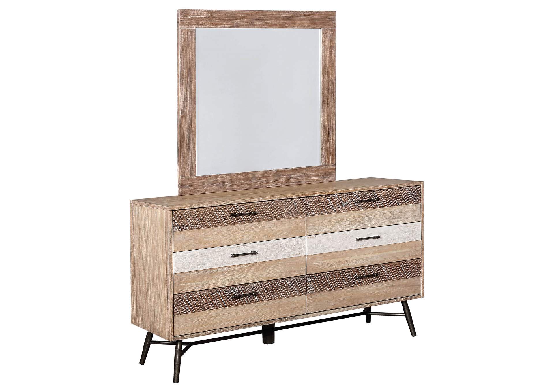 DRESSER WITH MIRROR,Coaster Furniture