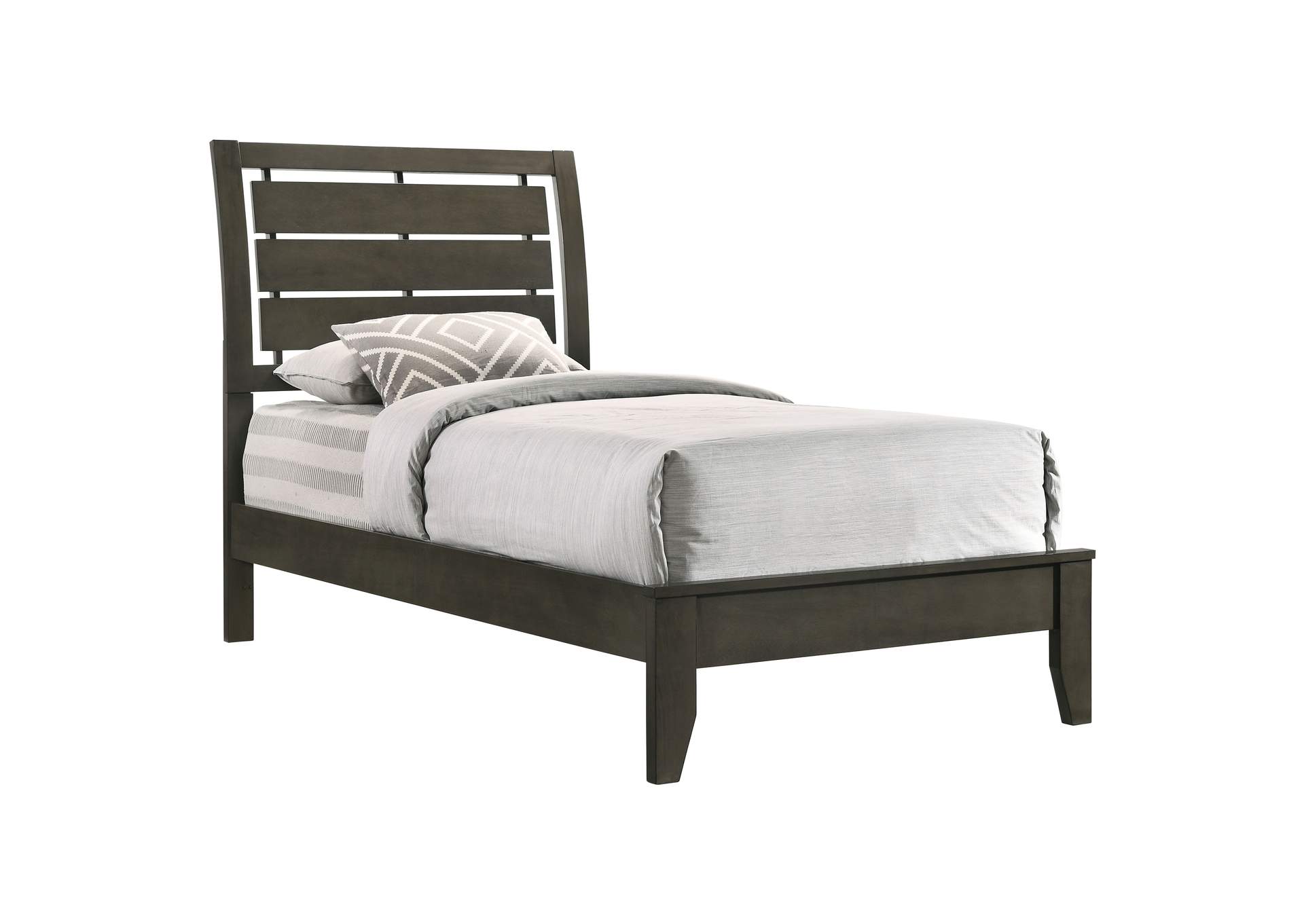 Serenity Twin Panel Bed Mod Grey,Coaster Furniture