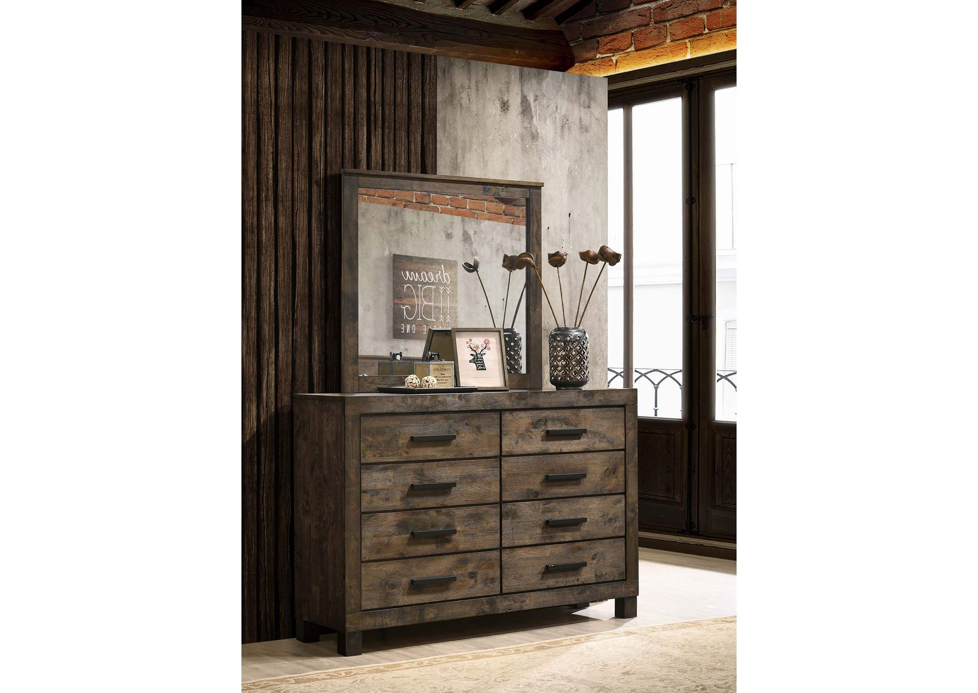 DRESSER WITH MIRROR,Coaster Furniture