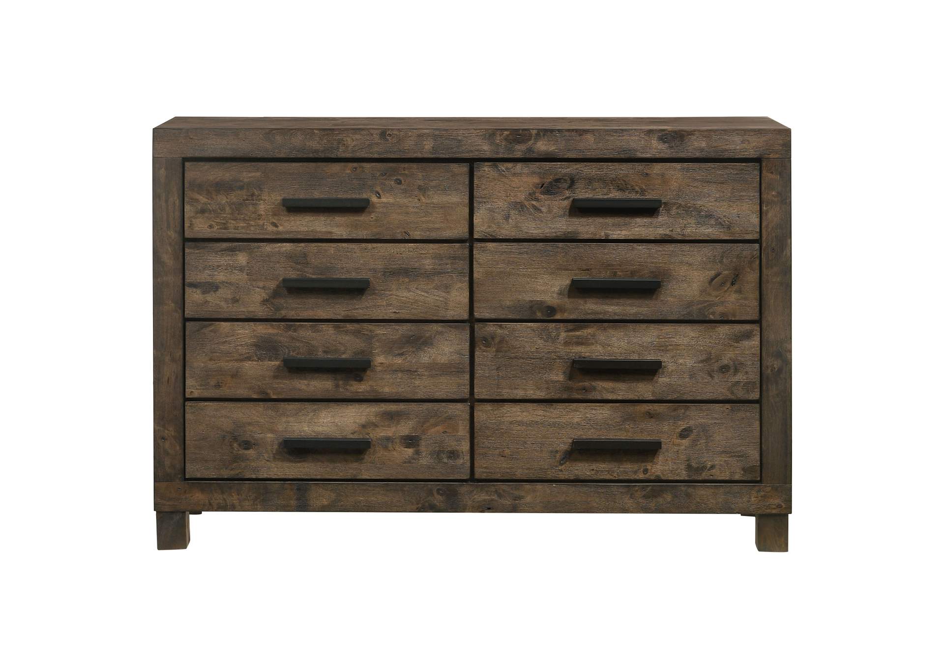 Woodmont 8-drawer Dresser Rustic Golden Brown,Coaster Furniture