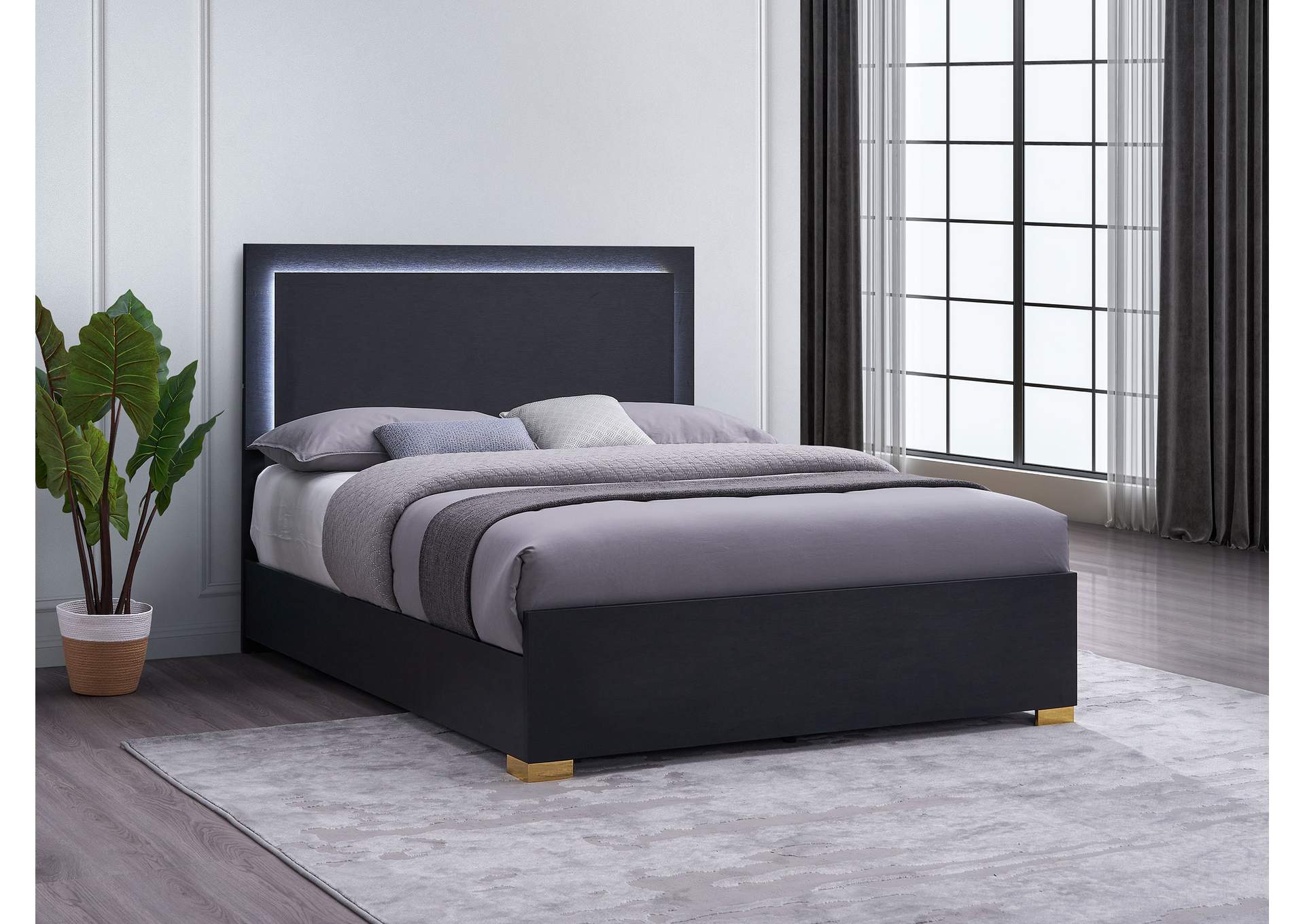 E KING BED,Coaster Furniture